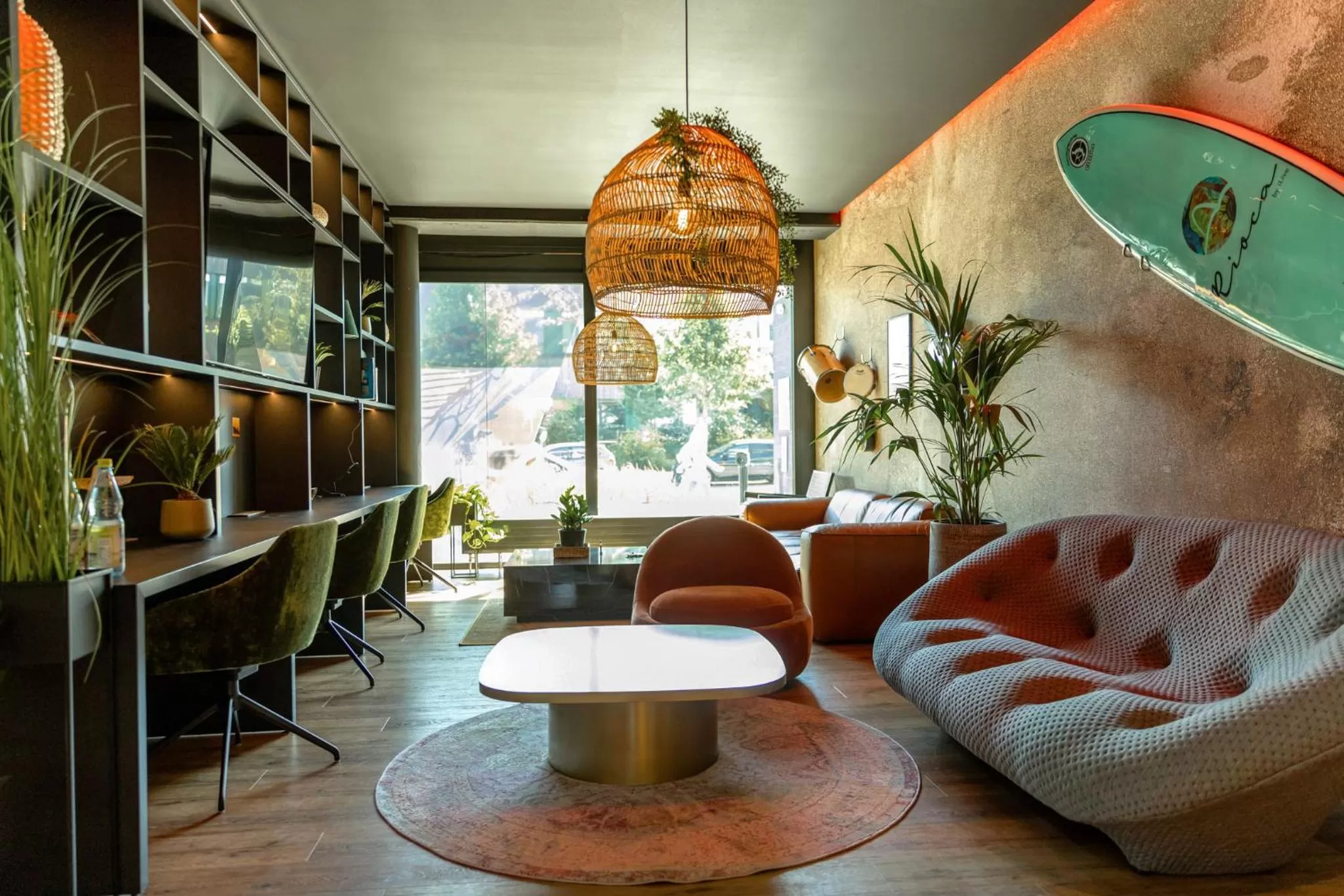 Lobby or reception in Rioca Munich Posto 3