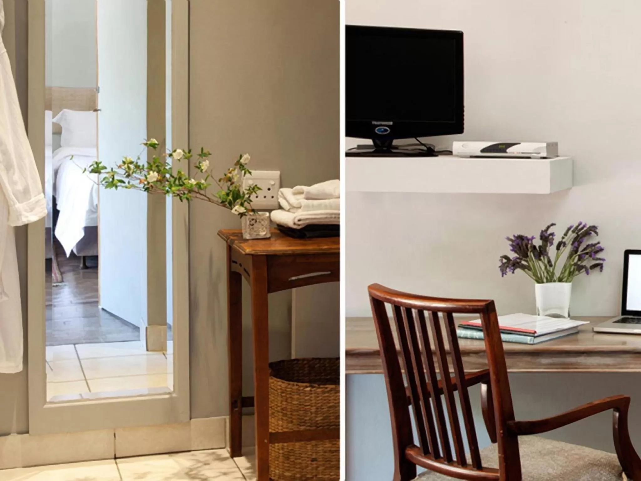 Bathroom, TV/Entertainment Center in Craighall Garden Guest House