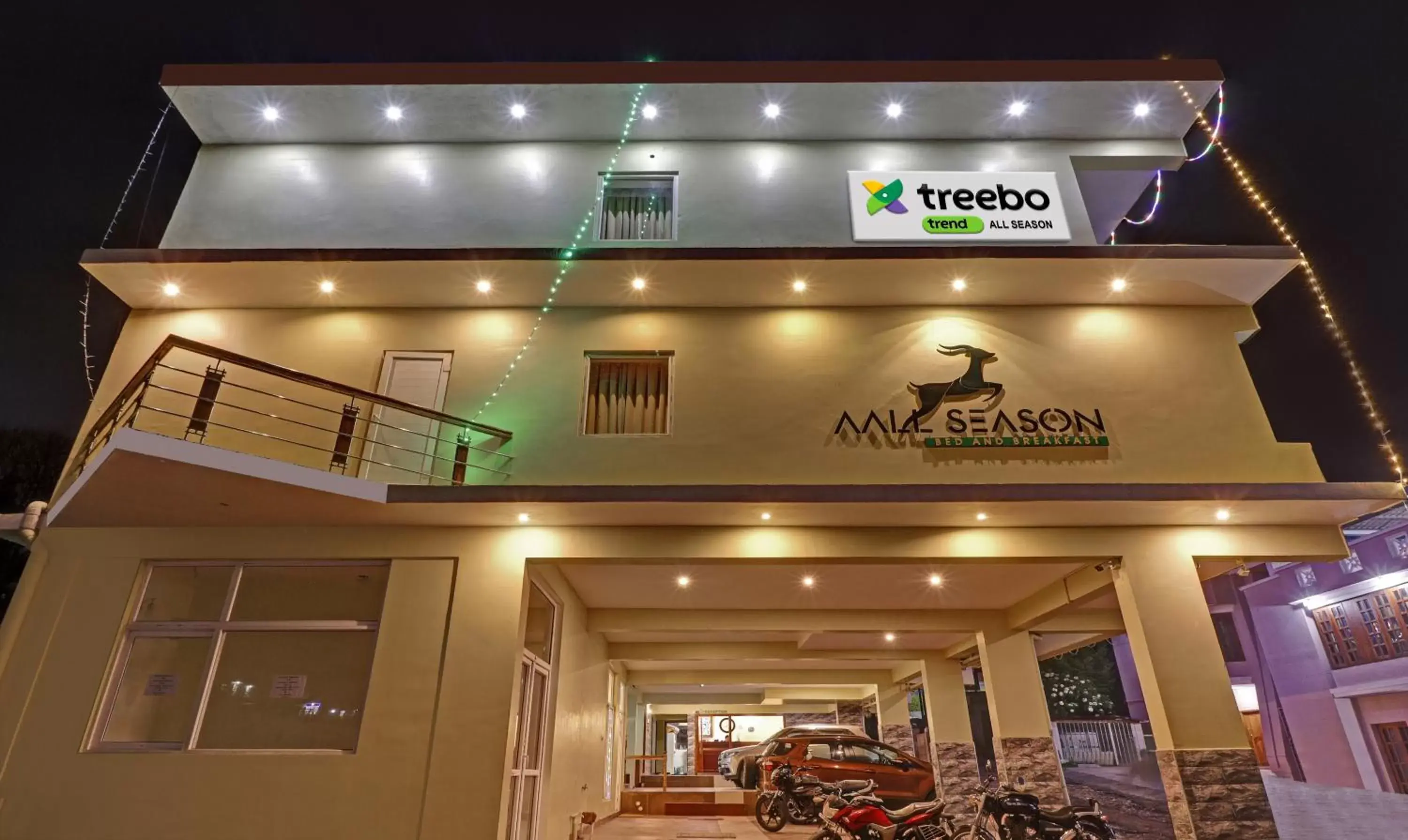 Property building in Treebo Aall Season Property building in Treebo Aall Season