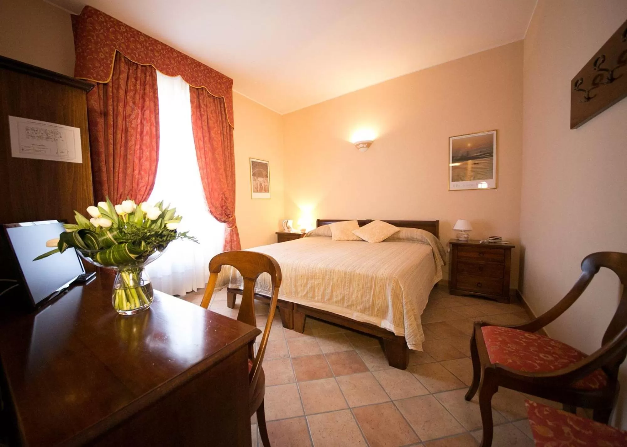 Bedroom in Locanda Ca’ Rossa