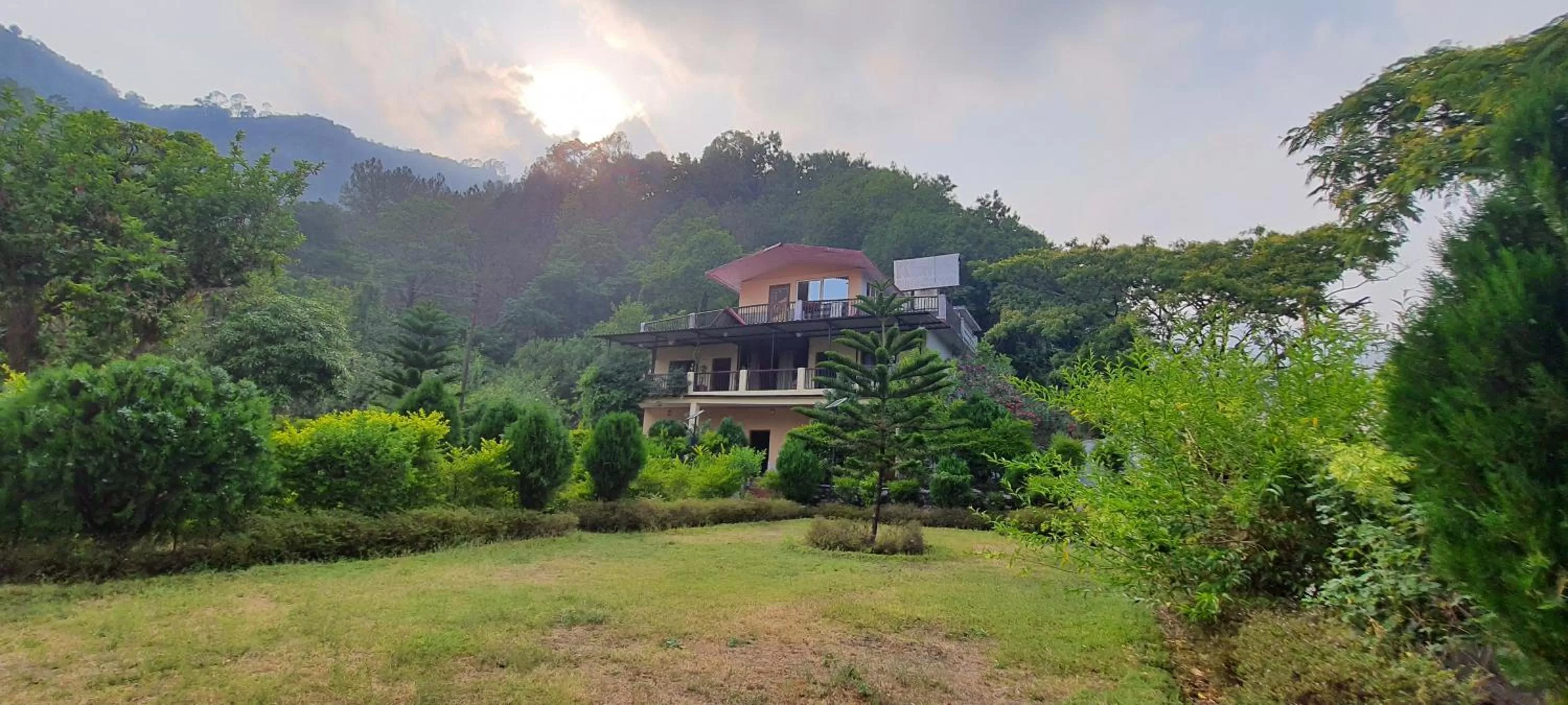 View (from property/room) in Karthik Resorts, Jeolikote Nainital