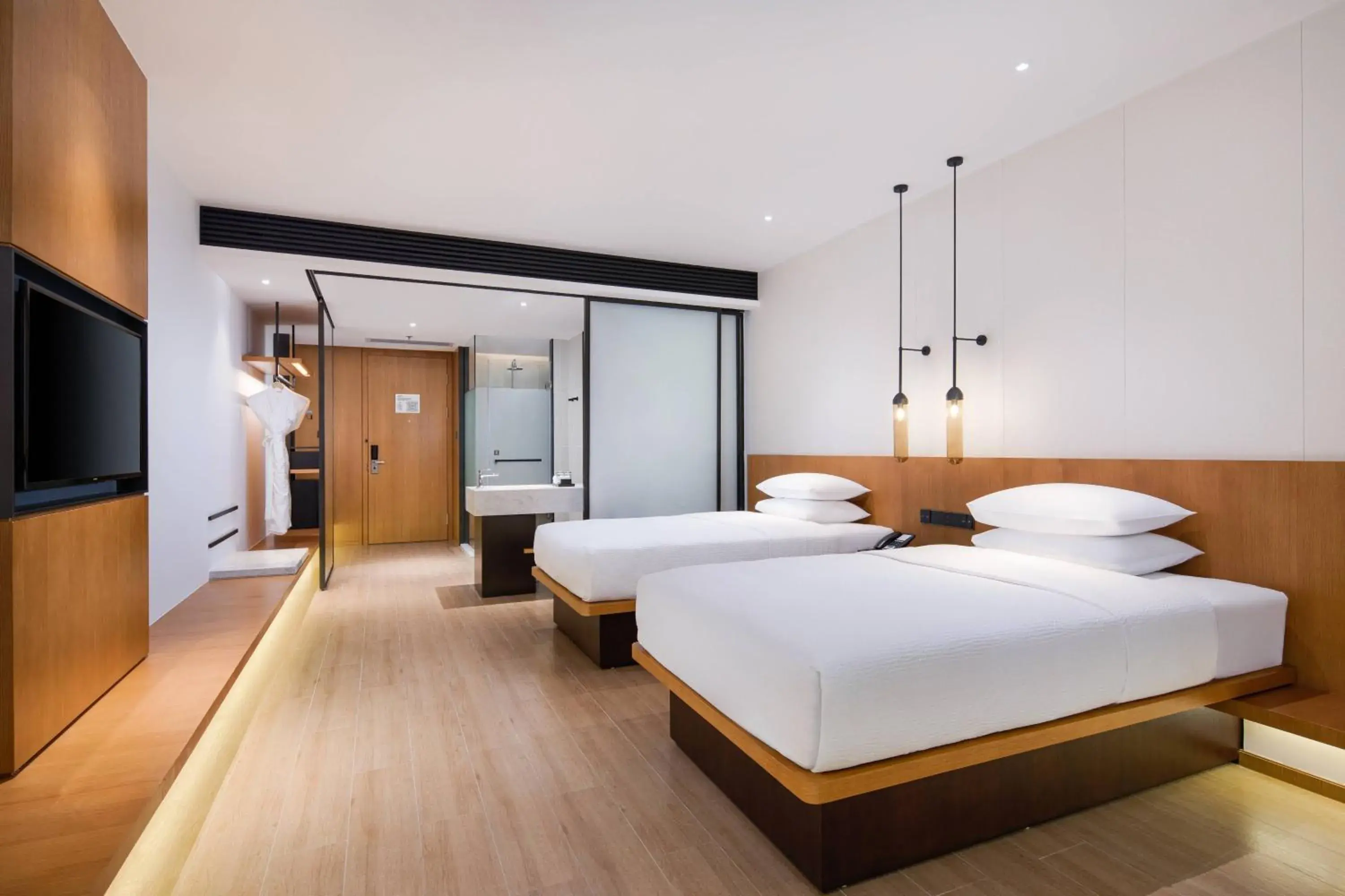 Photo of the whole room, Bed in Fairfield by Marriott Foshan Nanhai