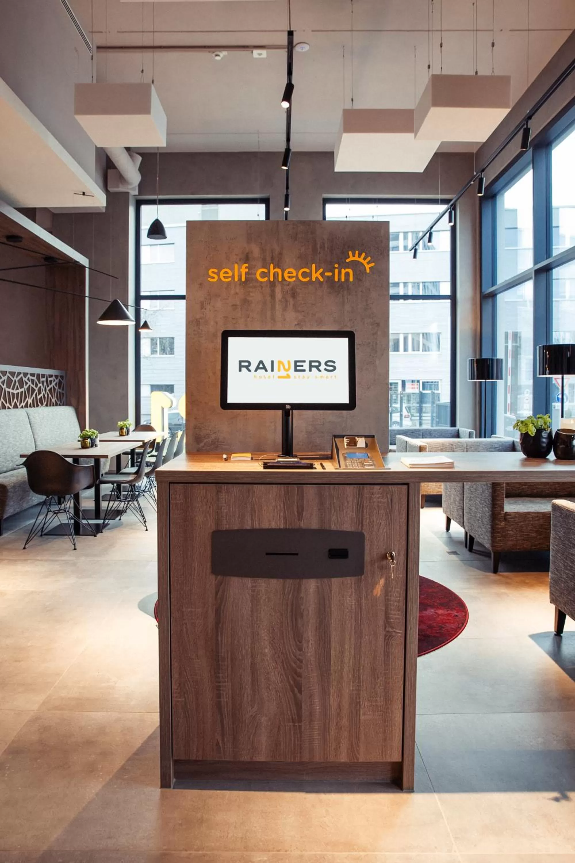 Lobby or reception in Hotel Rainers21