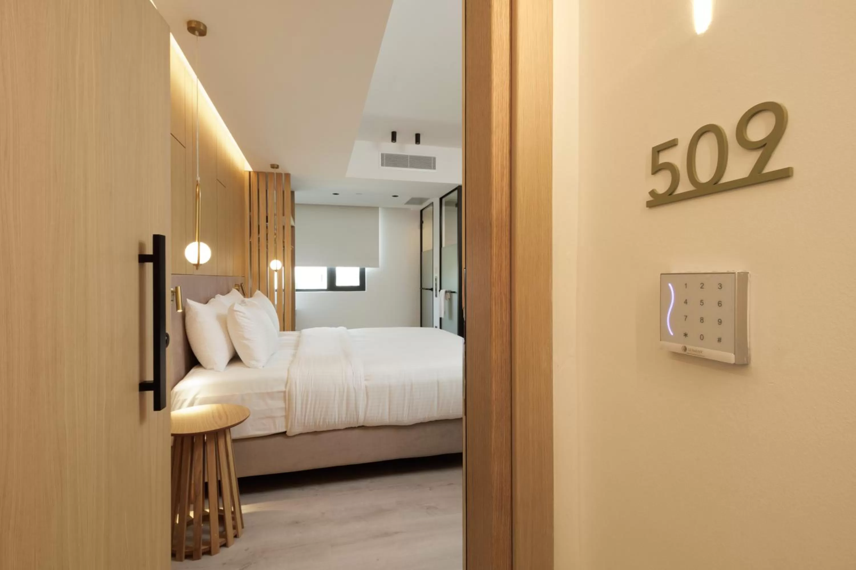 Bed in Hilton Garden Inn Athens Syggrou Avenue