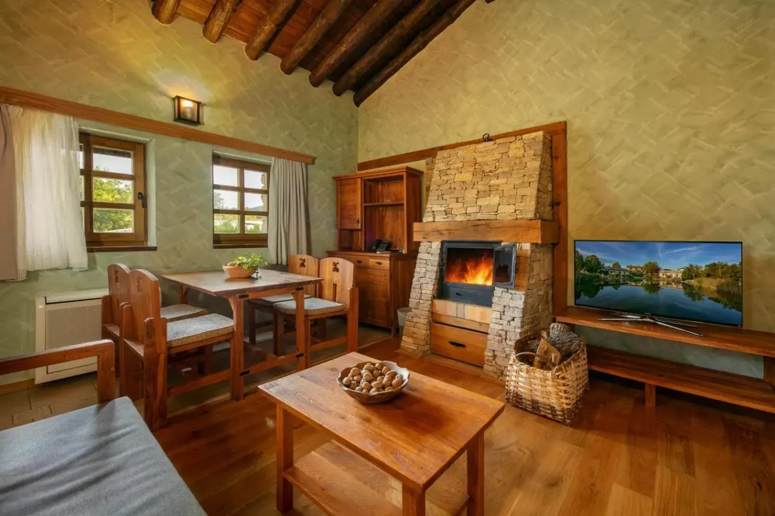 Living room in Herceg Etno Selo Međugorje Living room in Herceg Etno Selo Međugorje