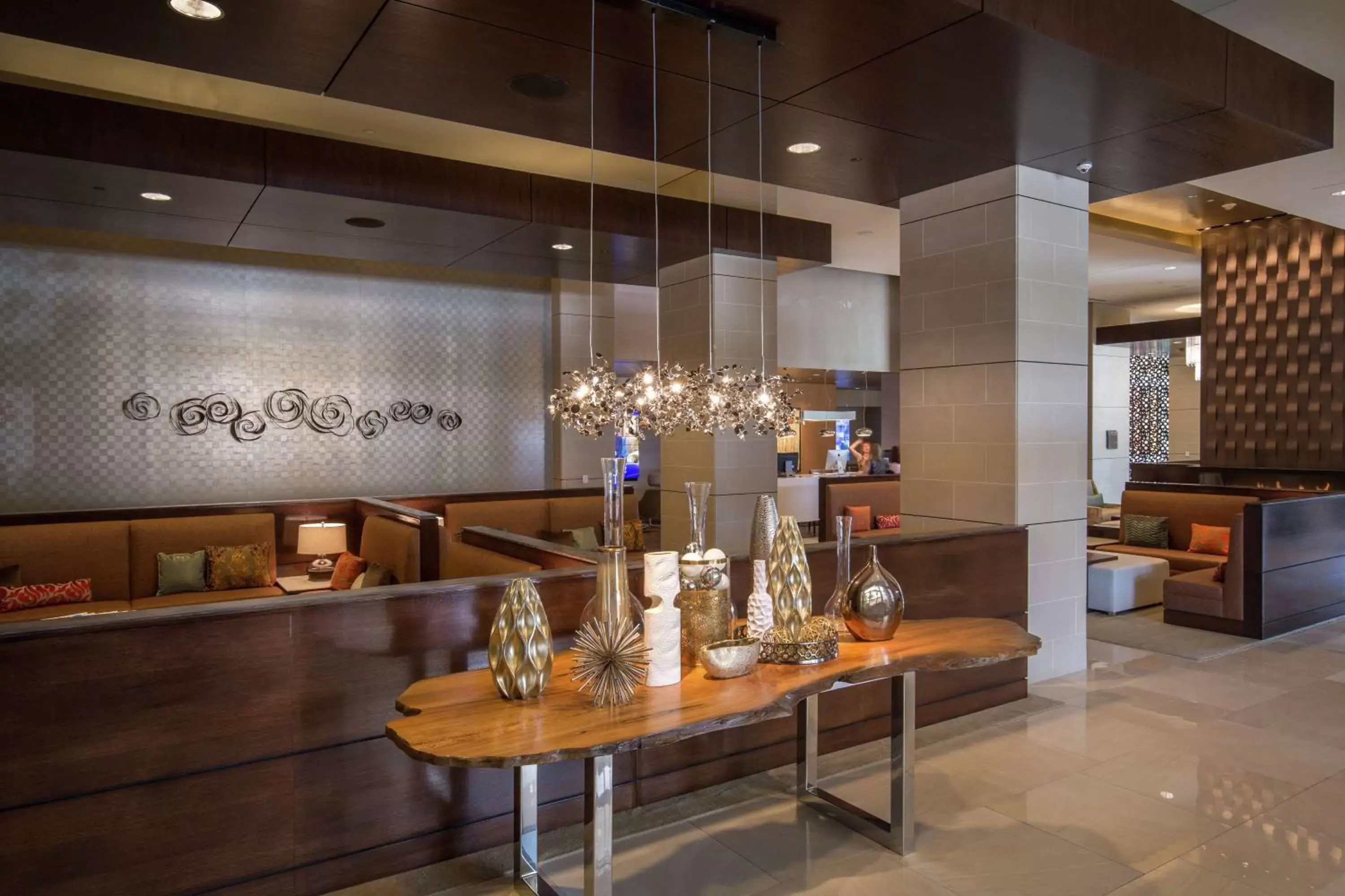 Lobby or reception in Hilton Dallas/Plano Granite Park