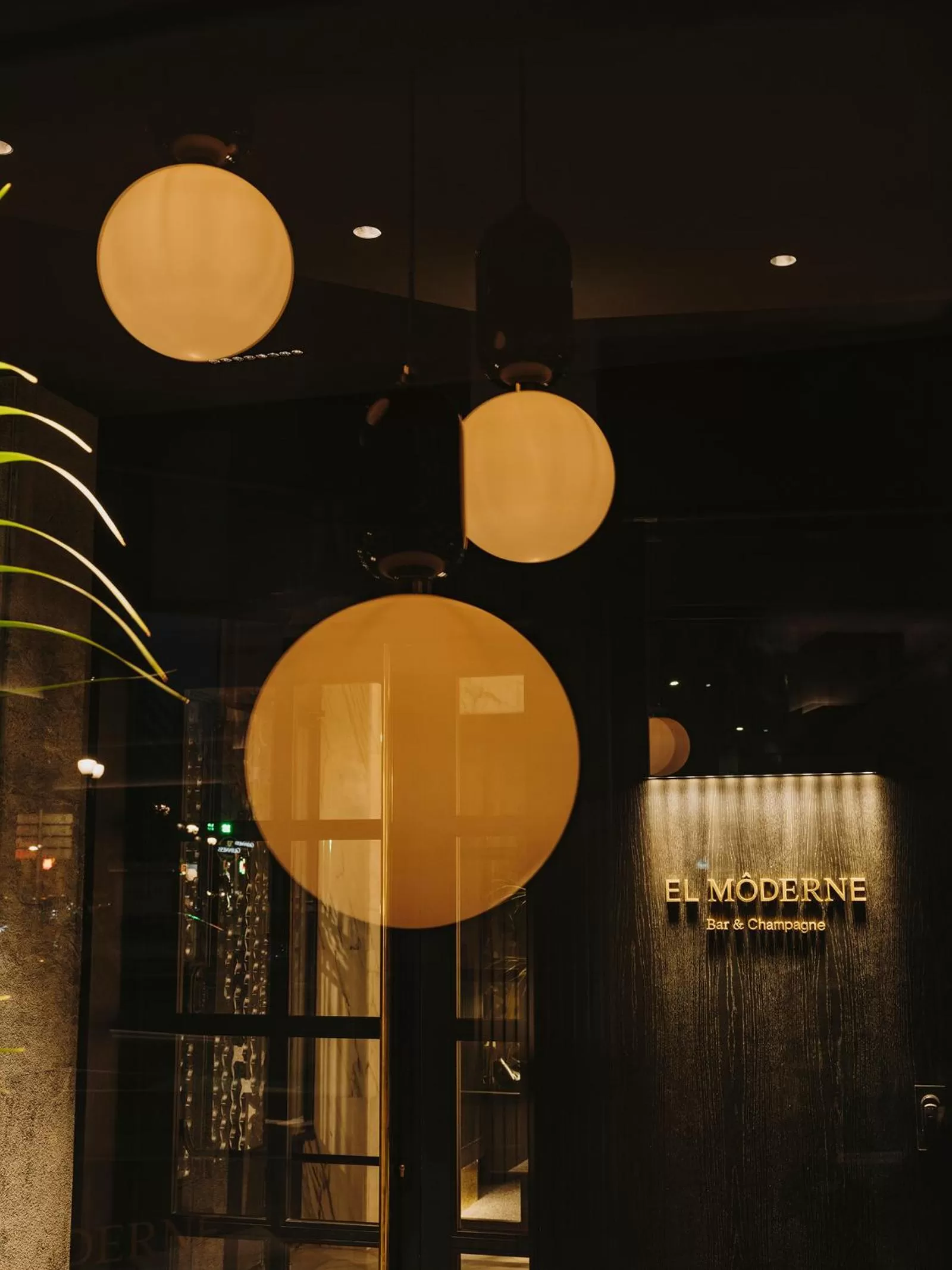 Decorative detail in El Môderne Hotel