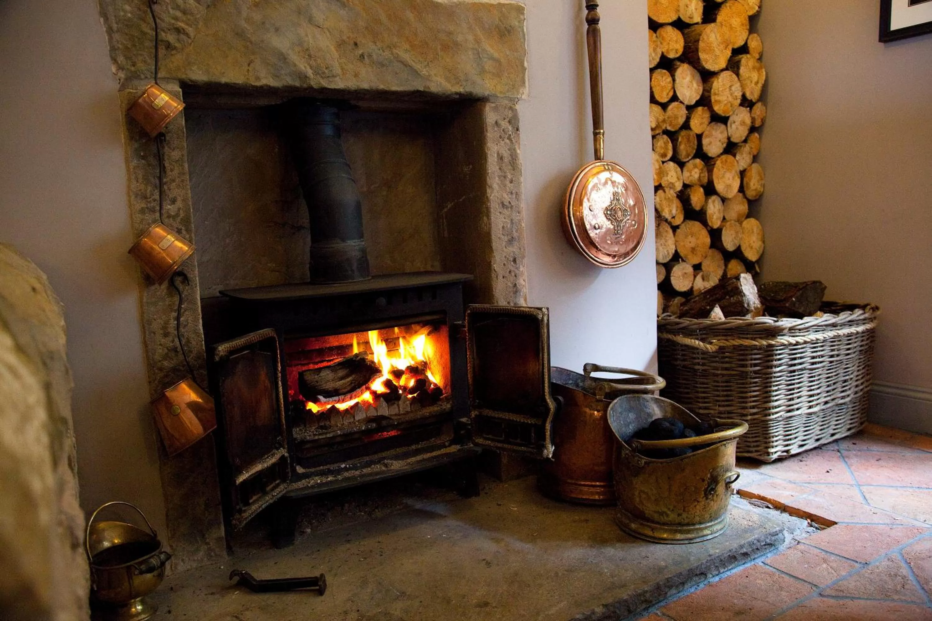 Decorative detail in The Old Hall Inn