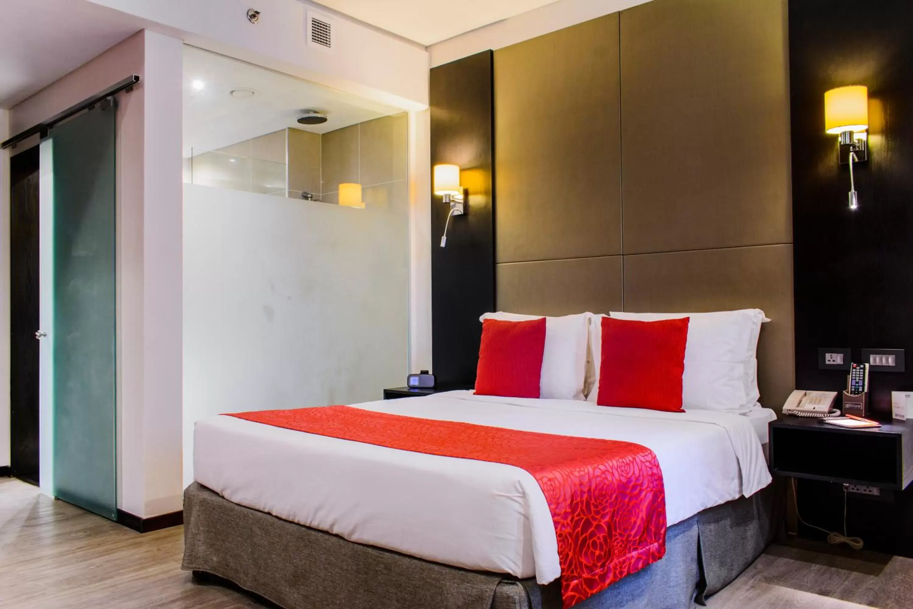 Bed in Onomo Hotel Dar es Salaam