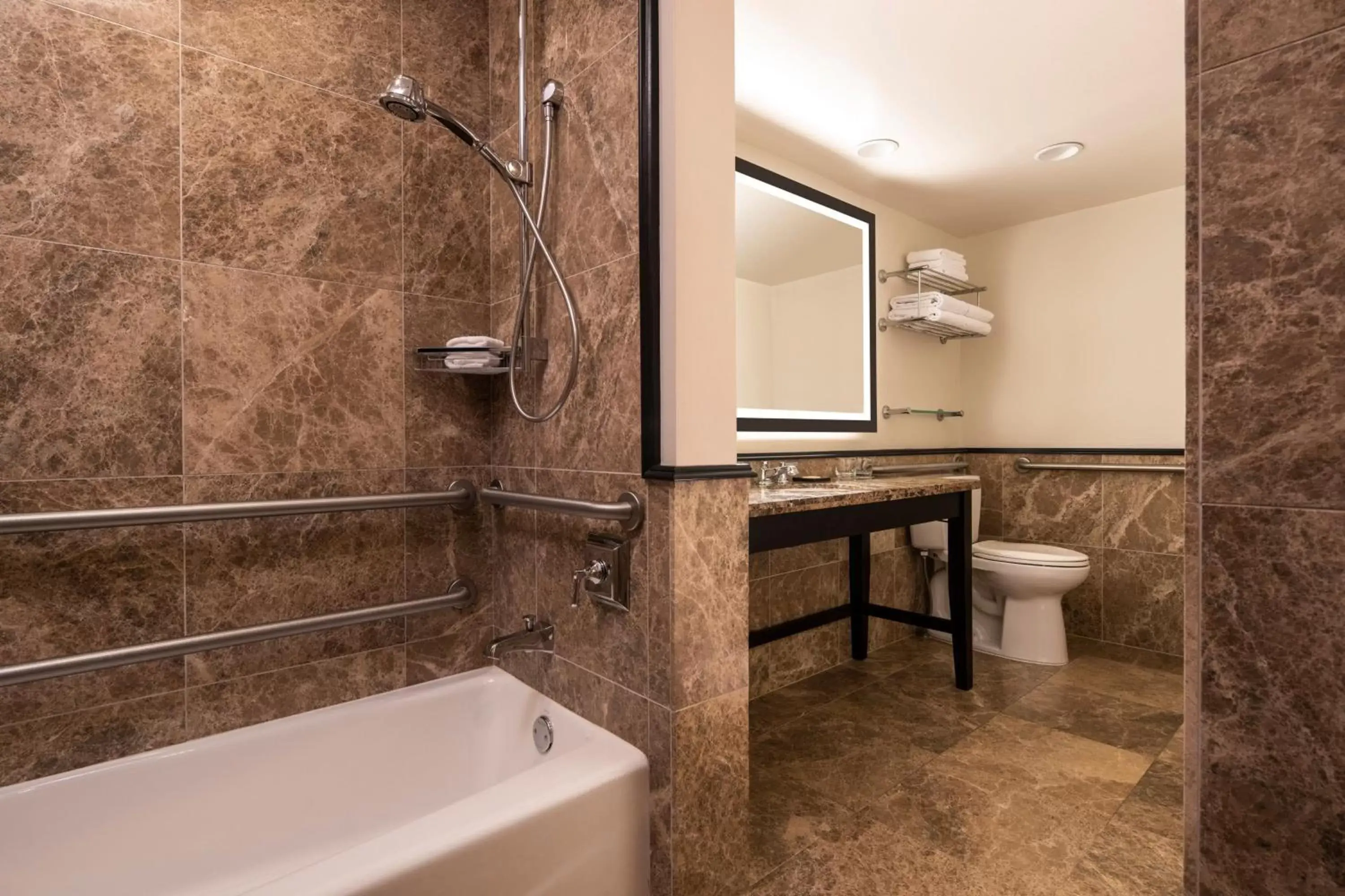 Bathroom in The Royal Hawaiian, A Luxury Collection Resort, Waikiki