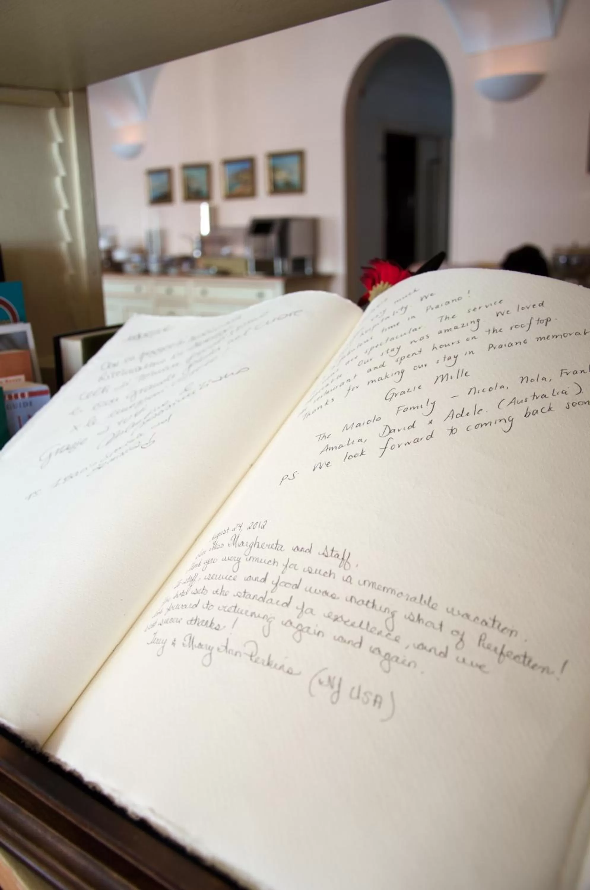 Decorative detail, Bed in Hotel Margherita