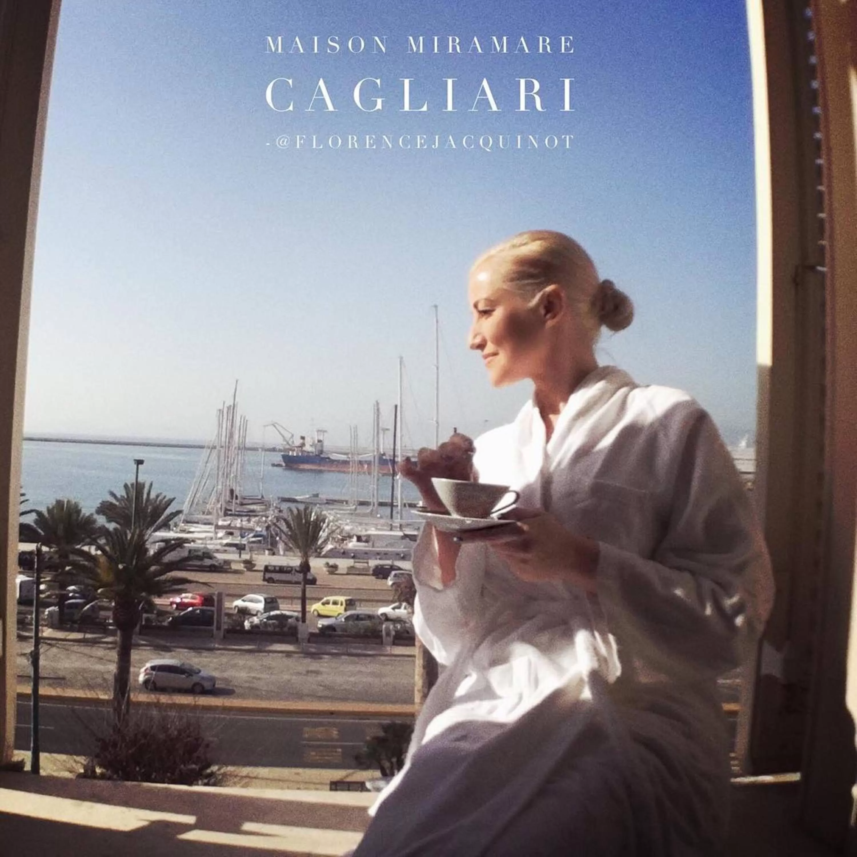 City view in Miramare Cagliari Hotel Museo