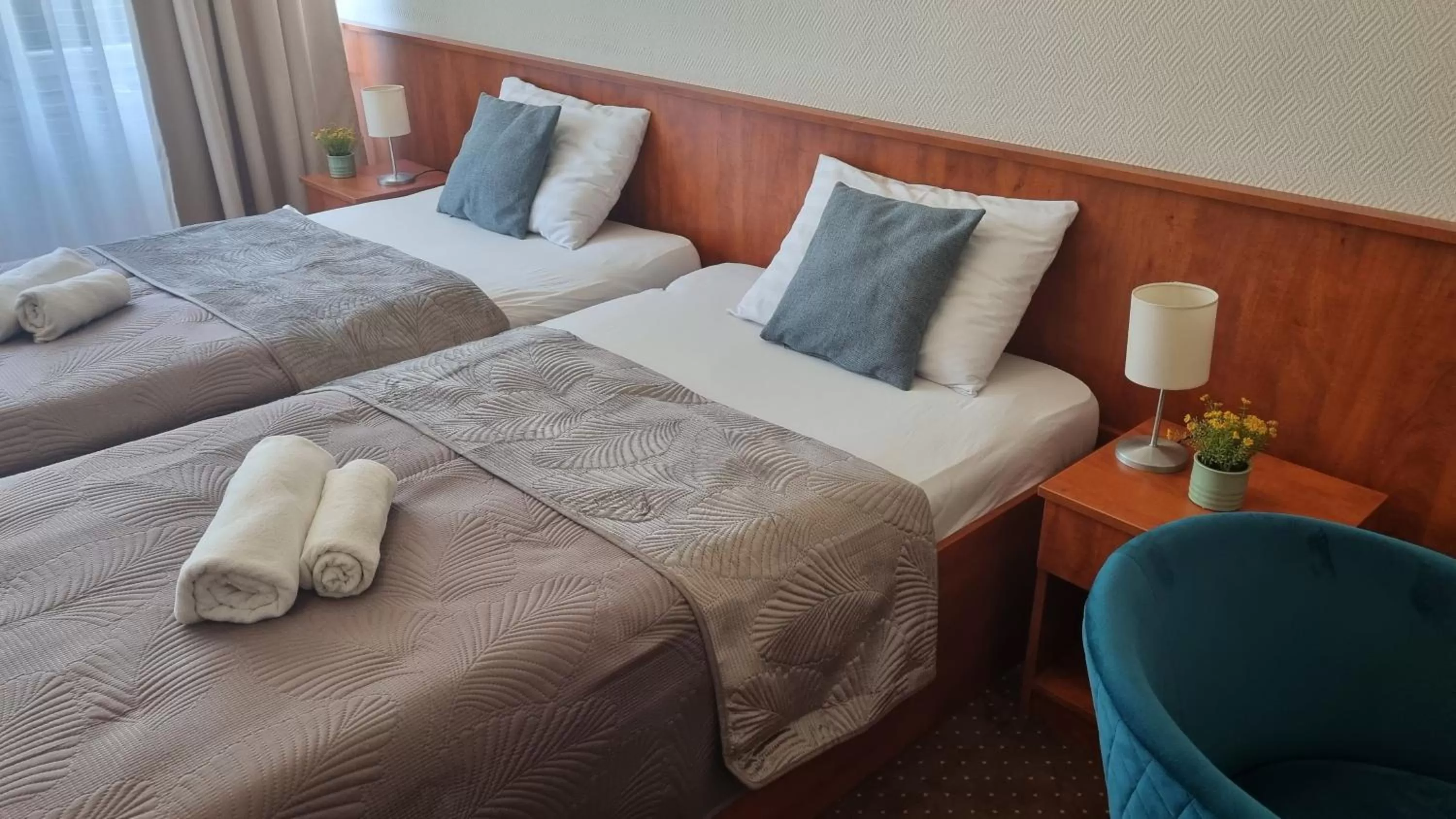 Bed in Sport Hotel