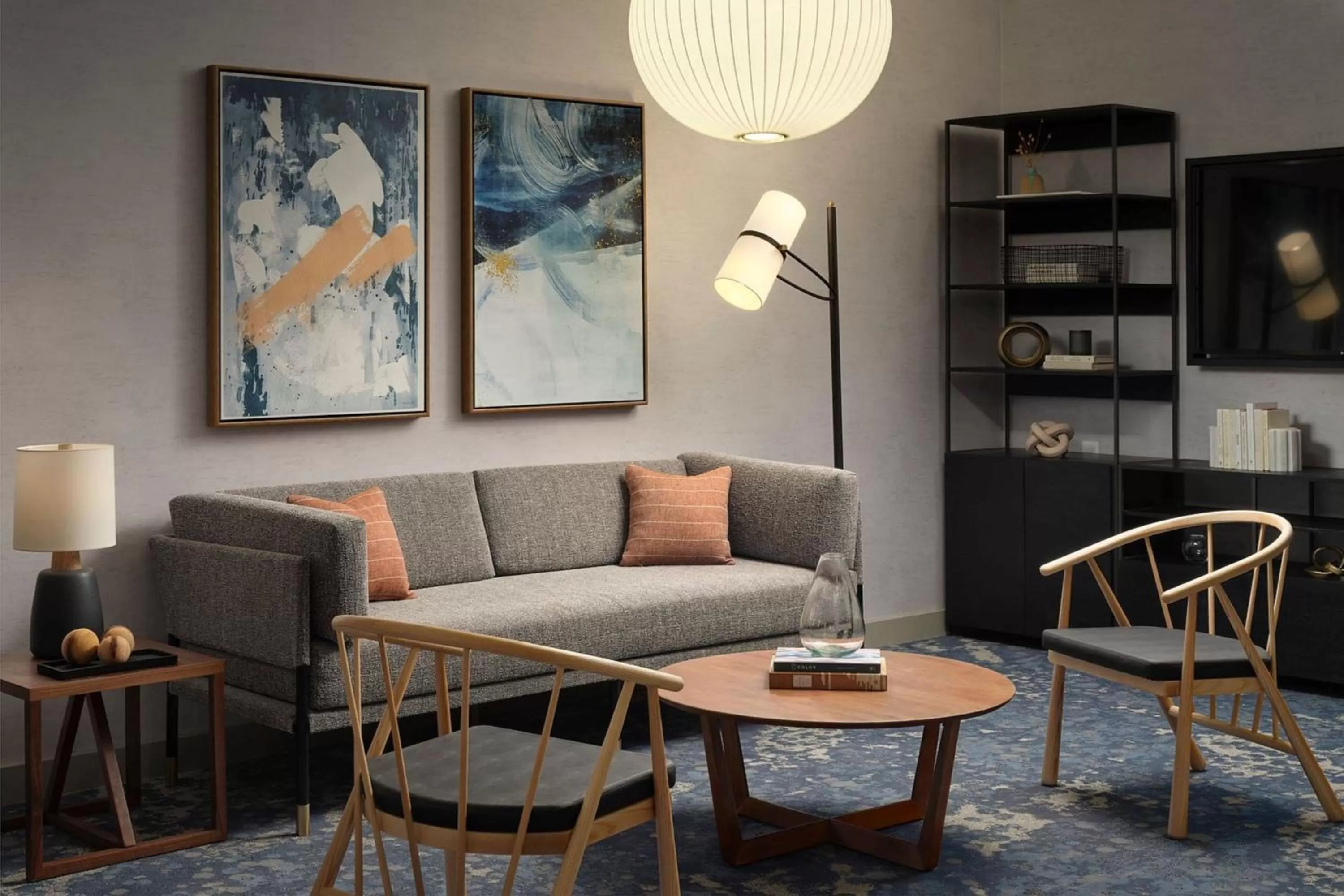 Lounge or bar in Sheraton Grand Rapids Airport Hotel