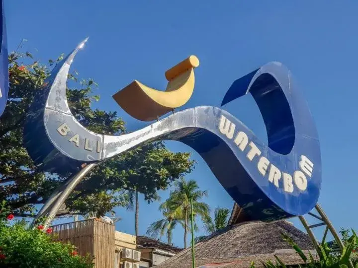 Aqua park in Radha Bali Hotel