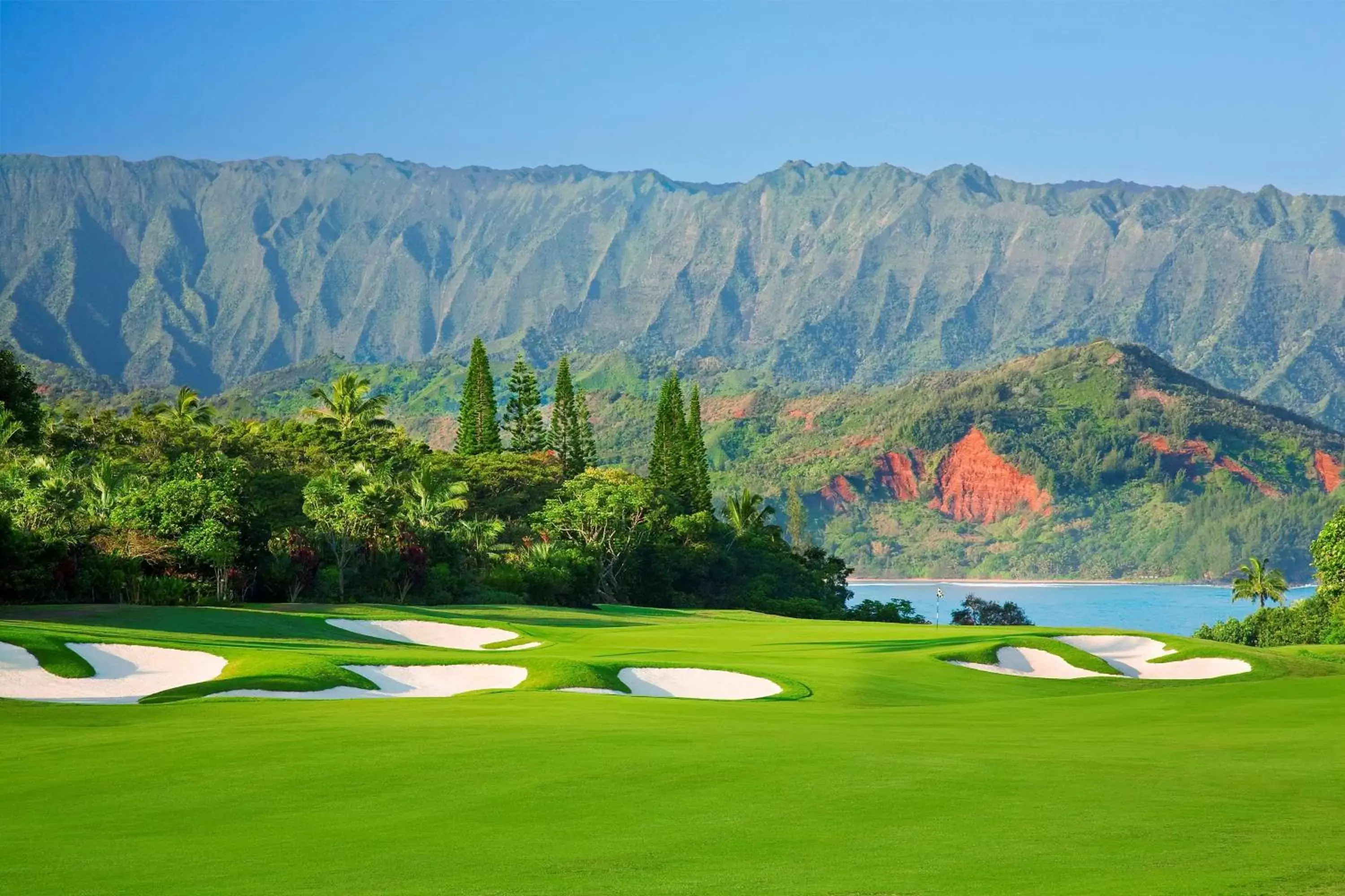 On site, Golf in 1 Hotel Hanalei Bay