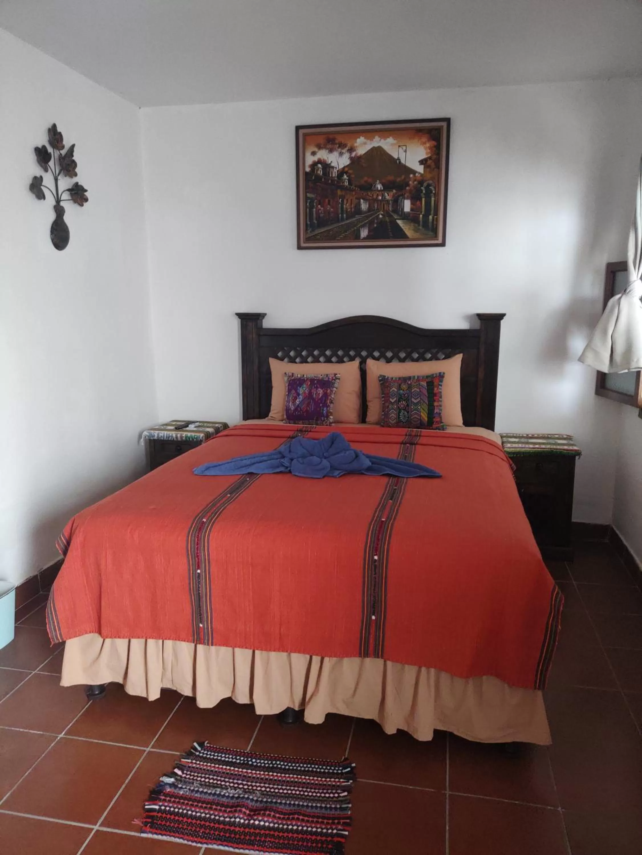 Bed in Francisco's rest house hotel