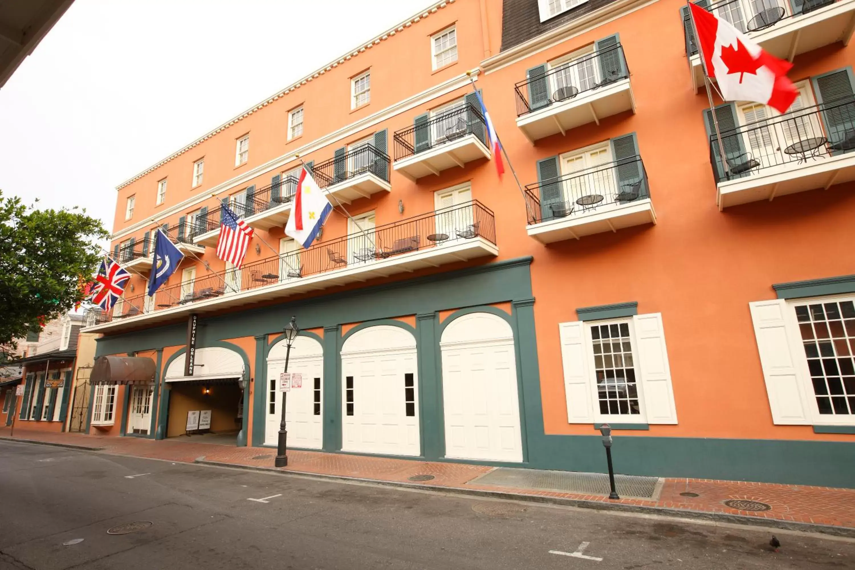 Facade/entrance, Property Building in Dauphine Orleans Hotel