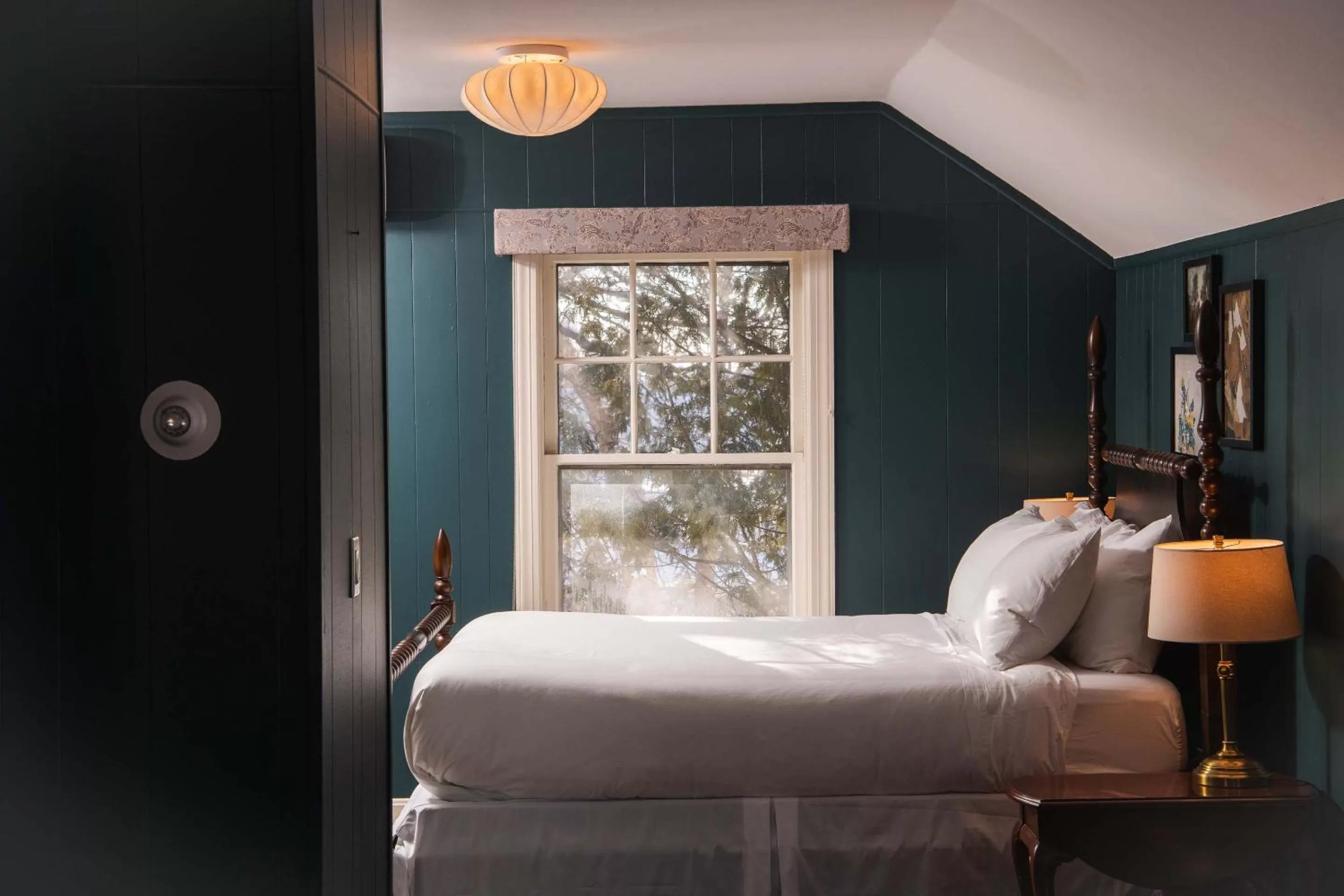 Bedroom, Bed in The Dewey by The Lenox Collection