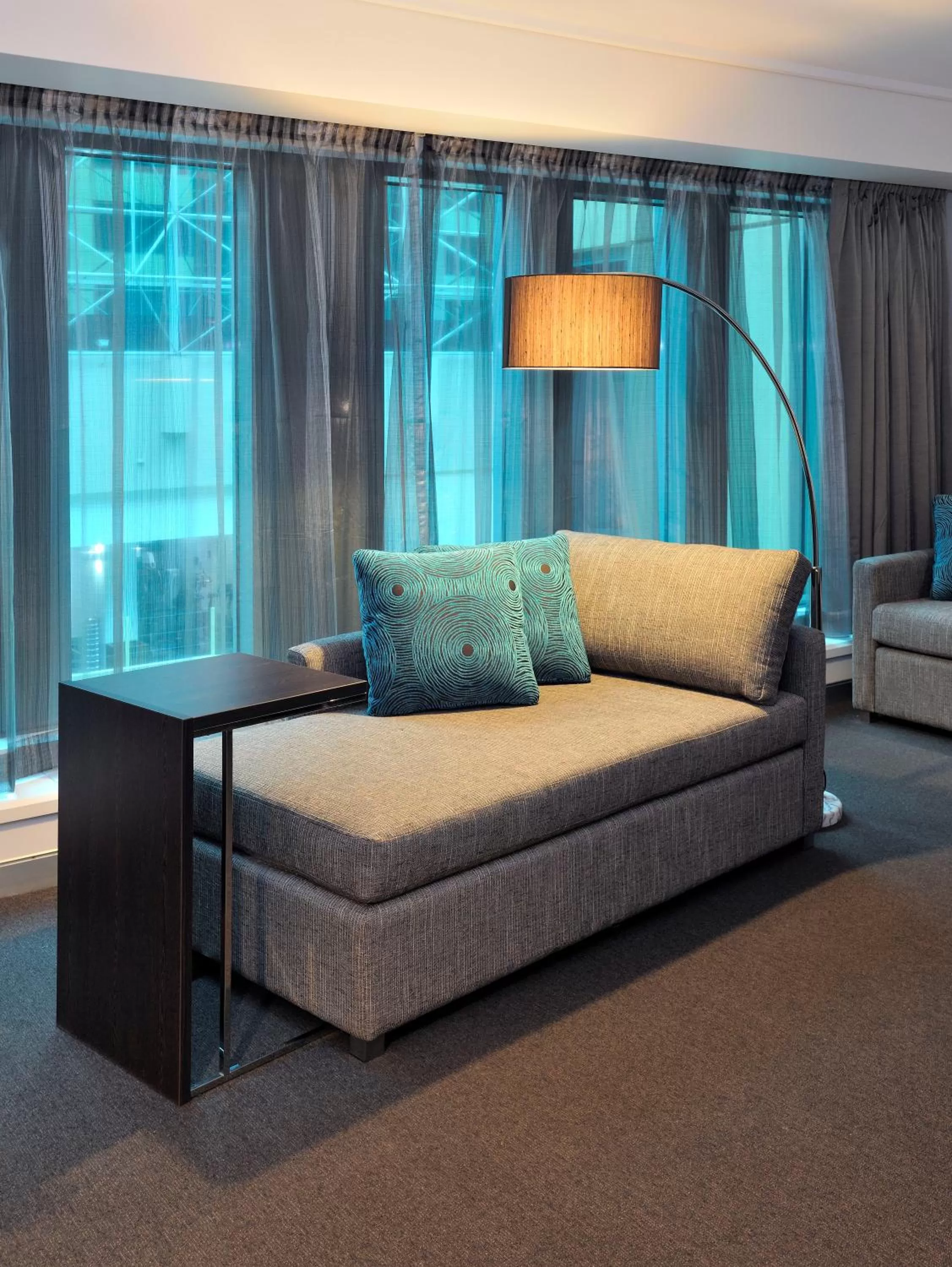 Decorative detail, Bed in Novotel Melbourne On Collins