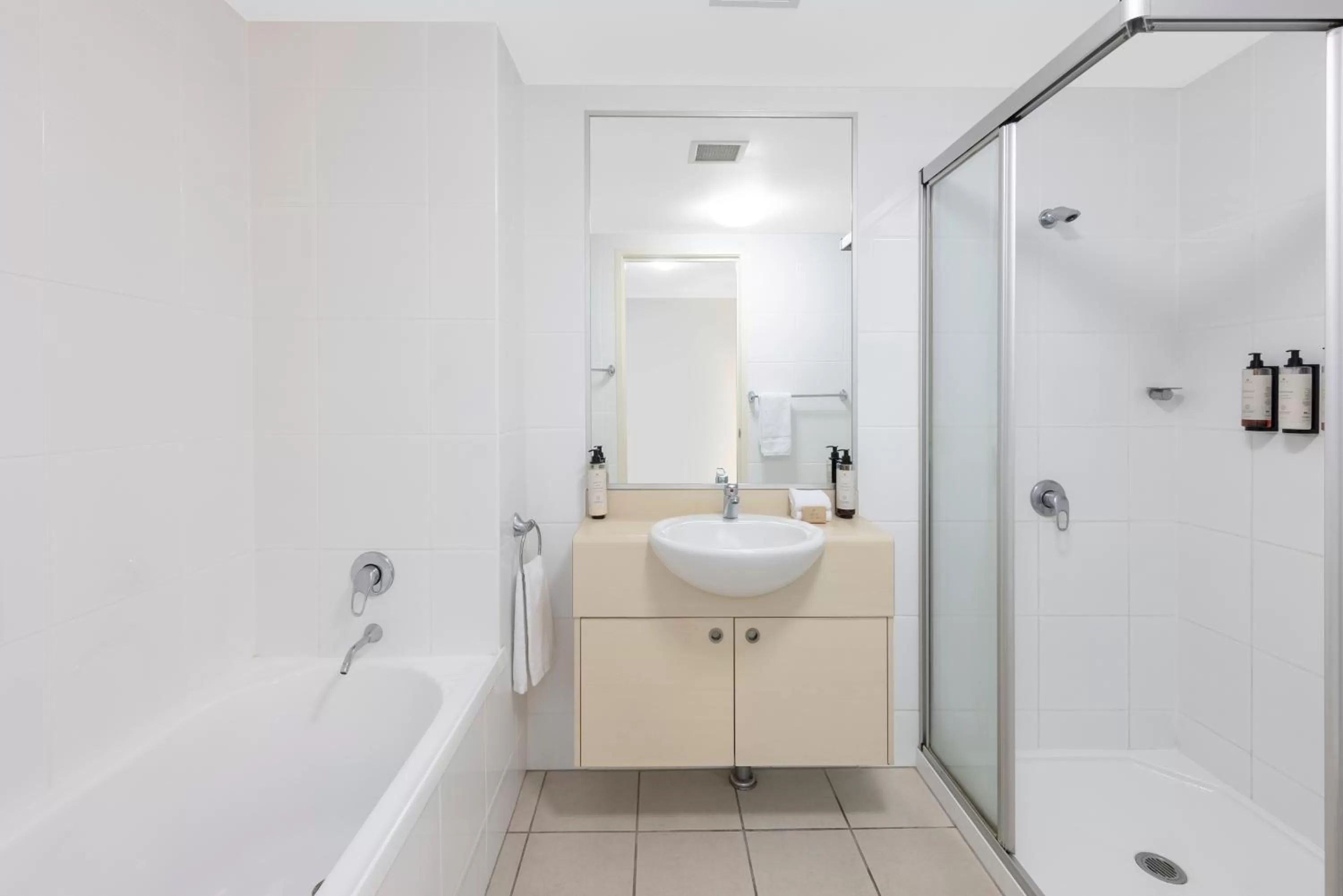 Bathroom in Ramada By Wyndham Marcoola Beach