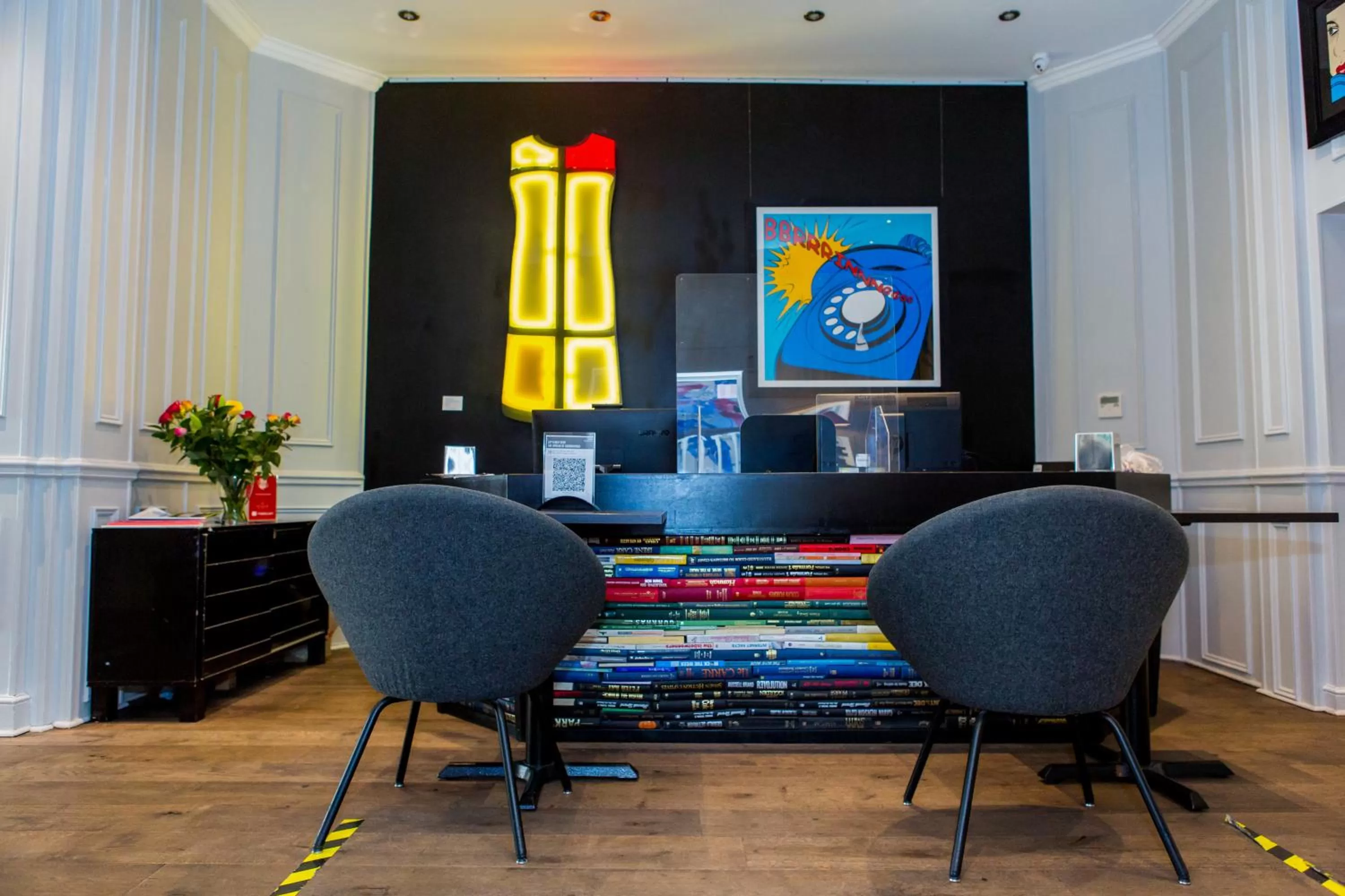 Lobby or reception in The Exhibitionist Hotel