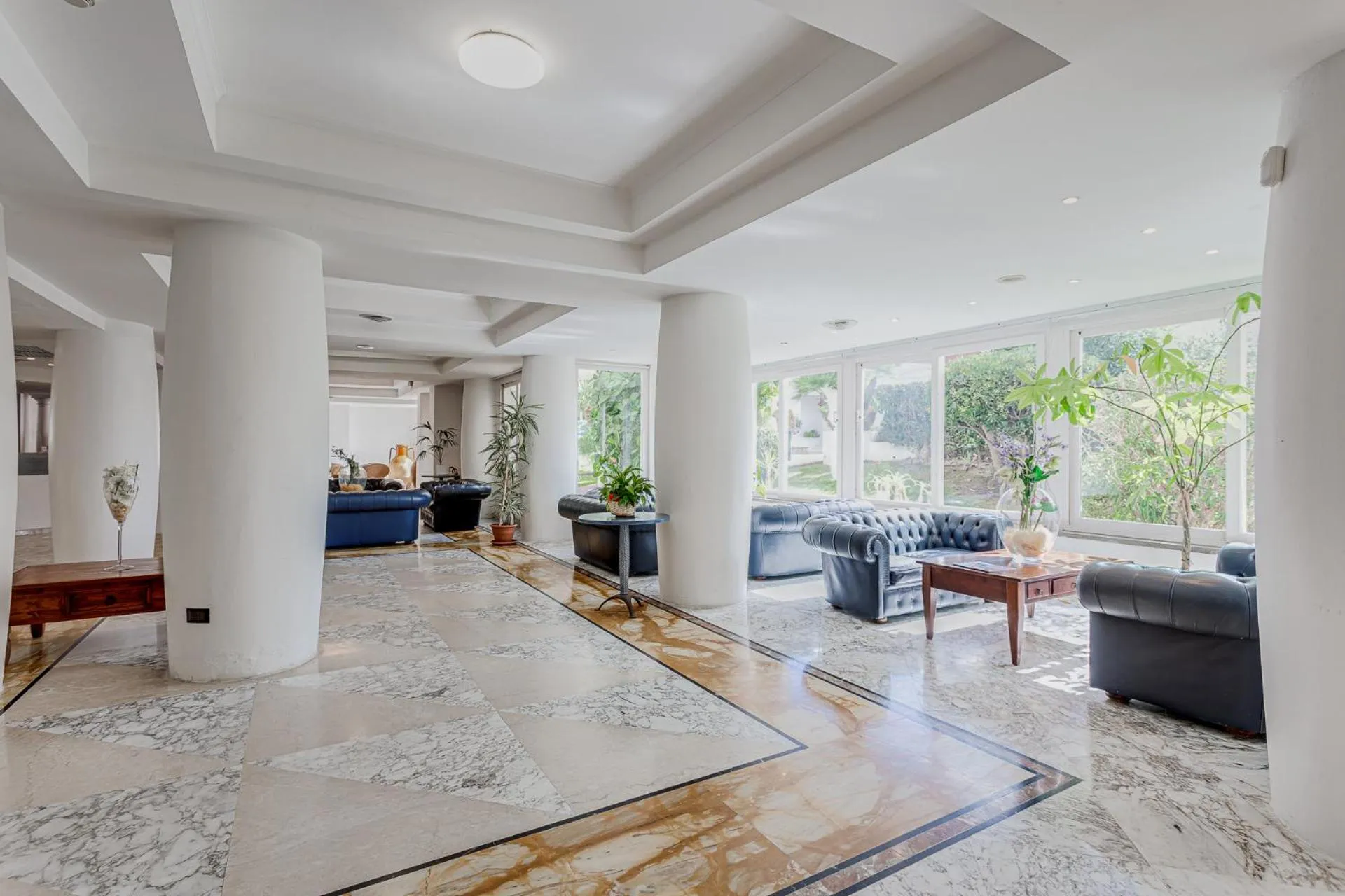 Lobby or reception in Hotel Cavalluccio Marino