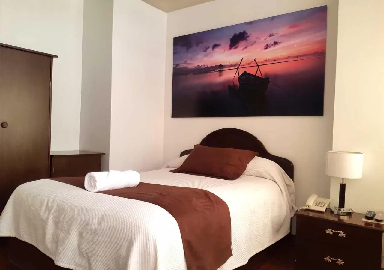 City view, Bed in La Merced Plaza Hospedaje