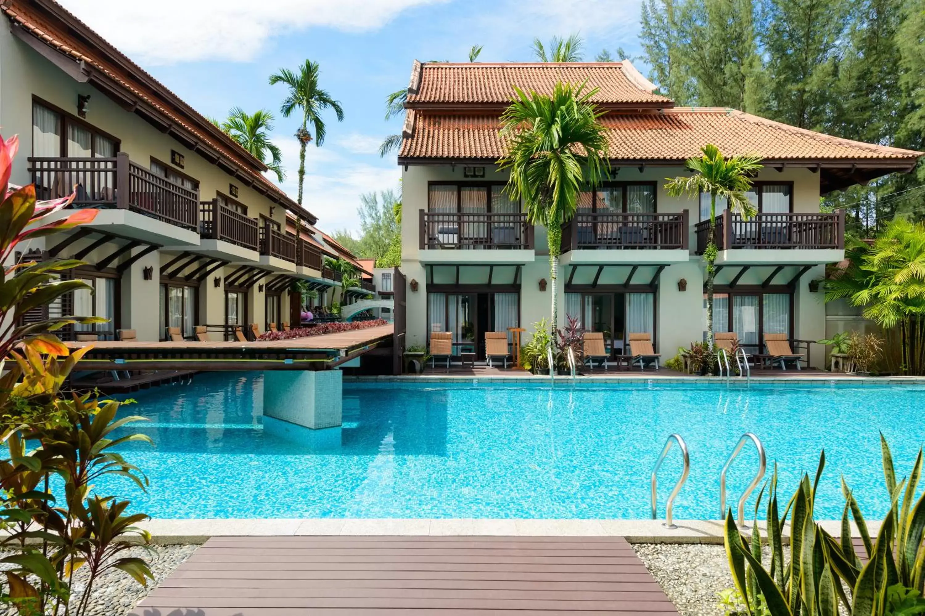 Swimming pool, Property Building in Khaolak Oriental Resort - Adult Only