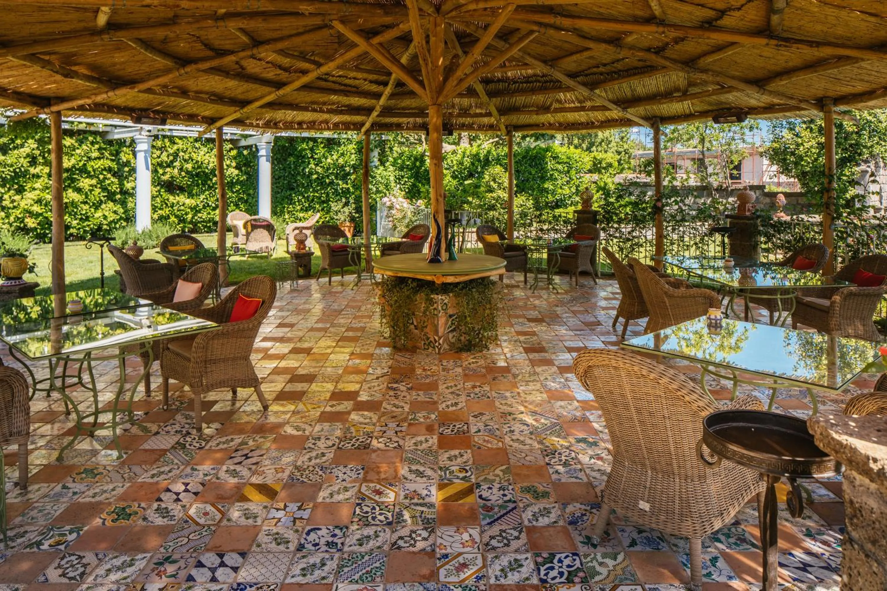 Patio in Boutique Hotel Don Alfonso 1890