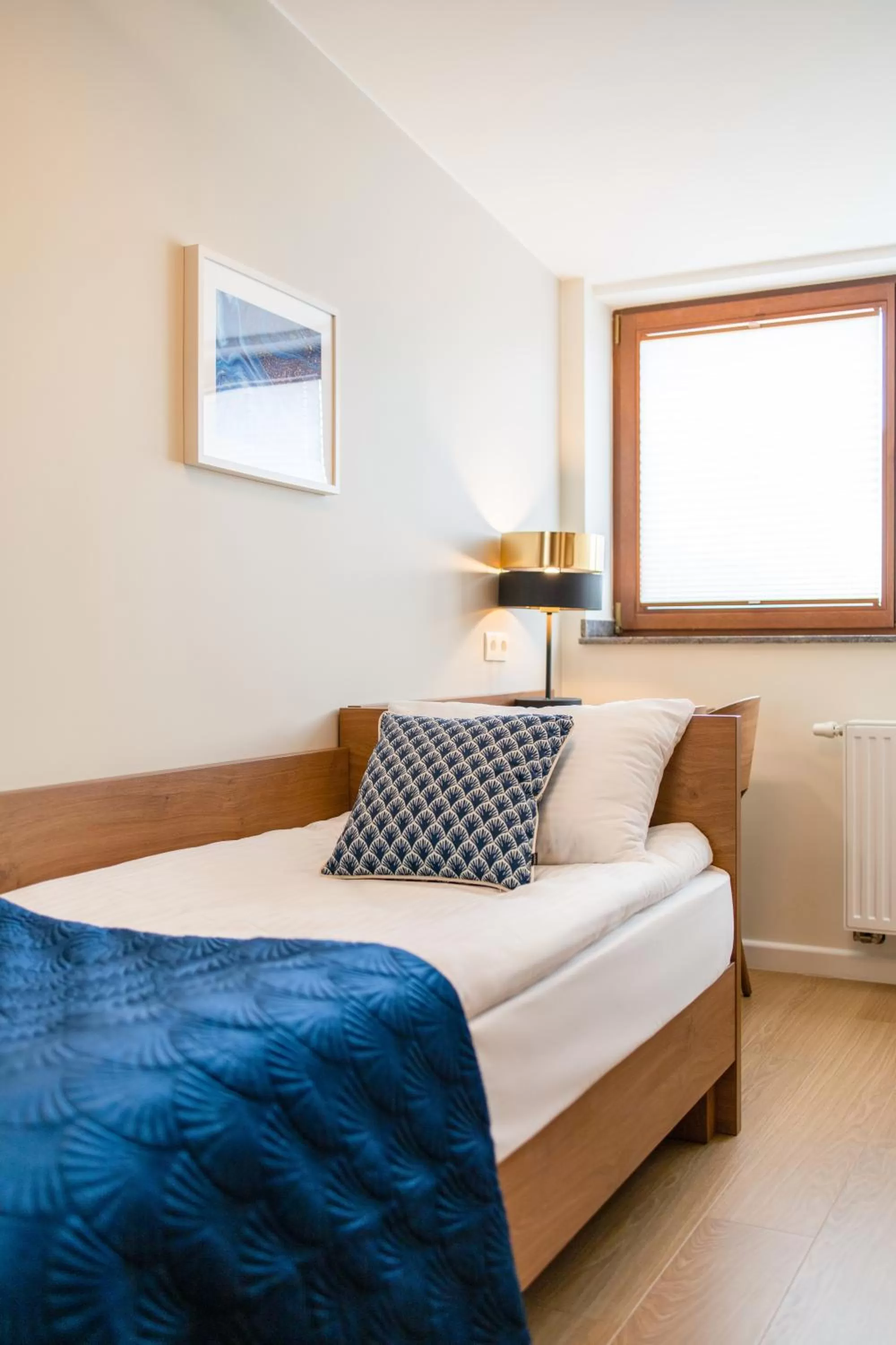 Bed in Portal House Apartments