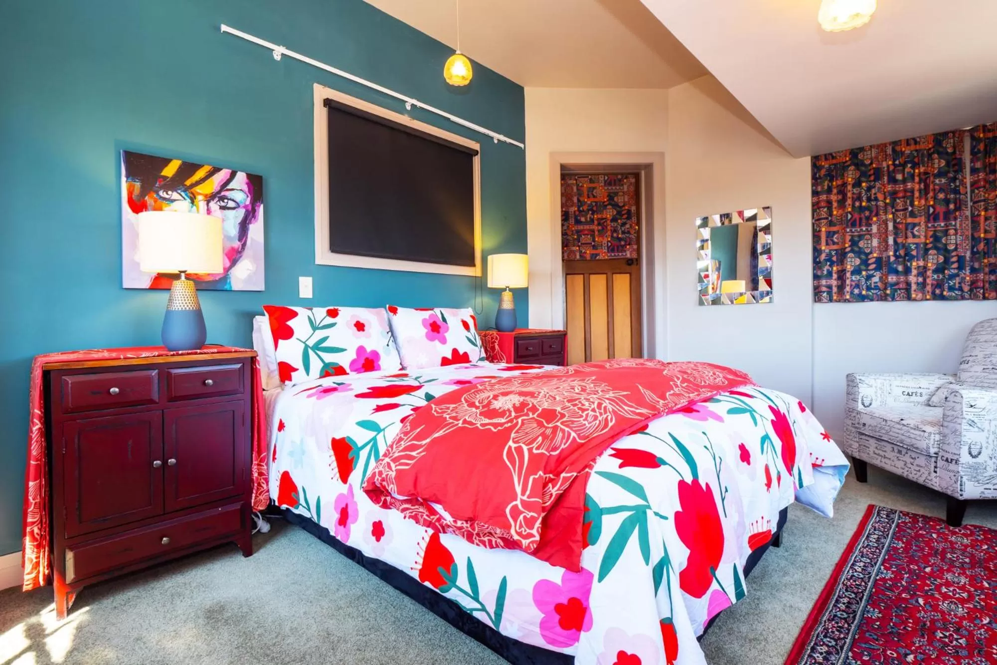 Bed in The Ocean Breeze CBD