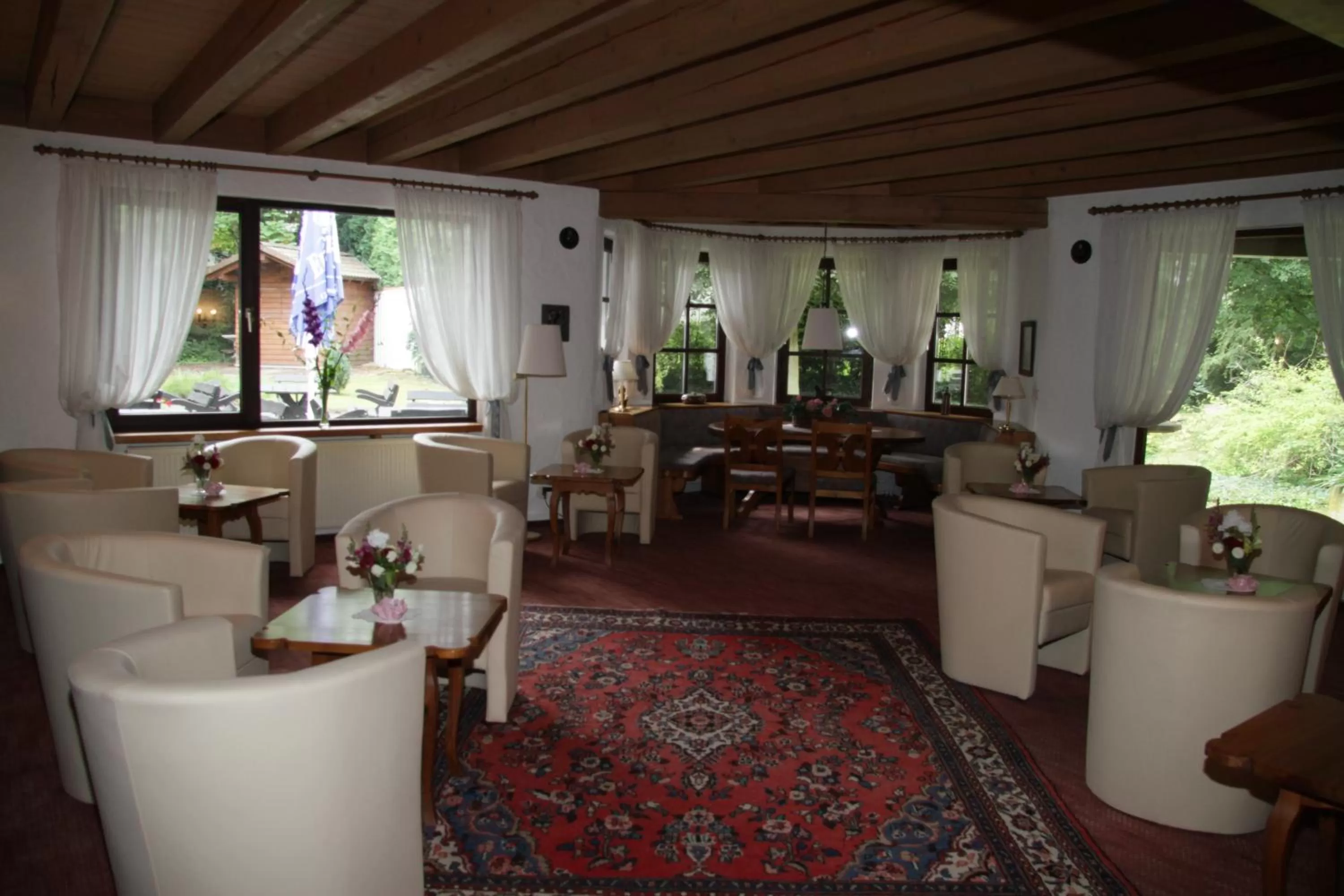 Lobby or reception in Hotel Büchner Garni