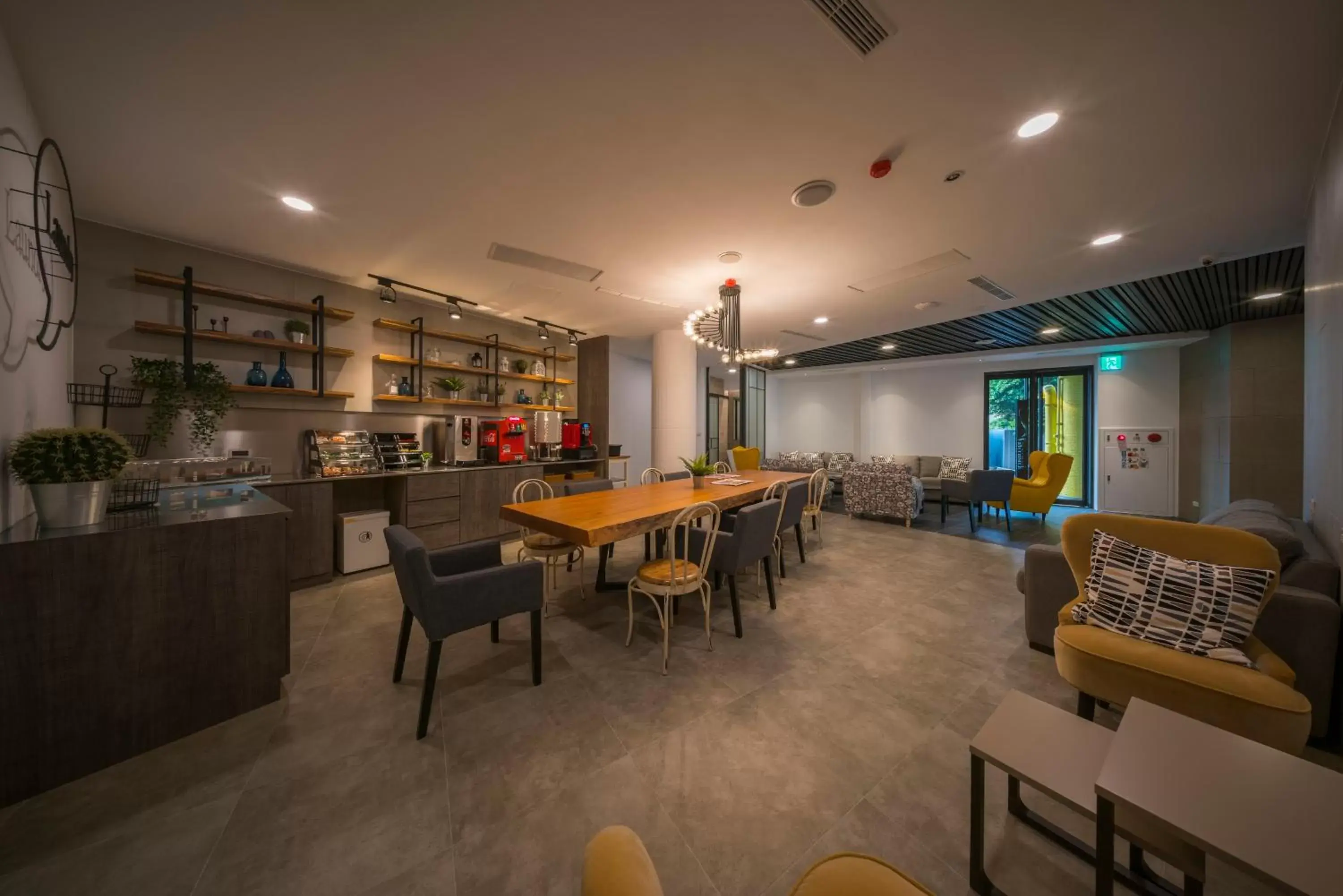 Living room, Restaurant/Places to Eat in Watermark Hotel - Sizihwan