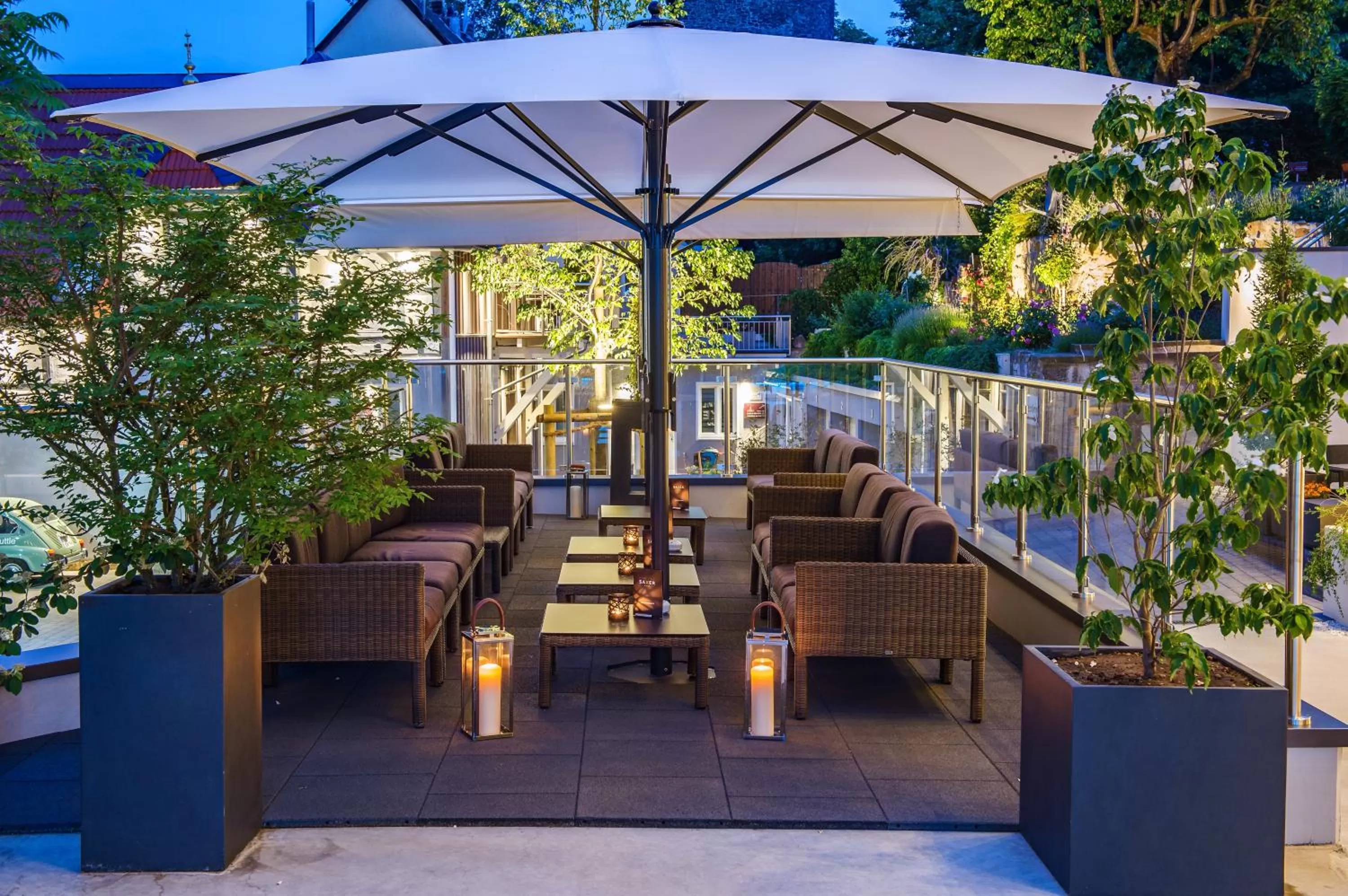 Lounge or bar in AKZENT Hotel Villa Saxer