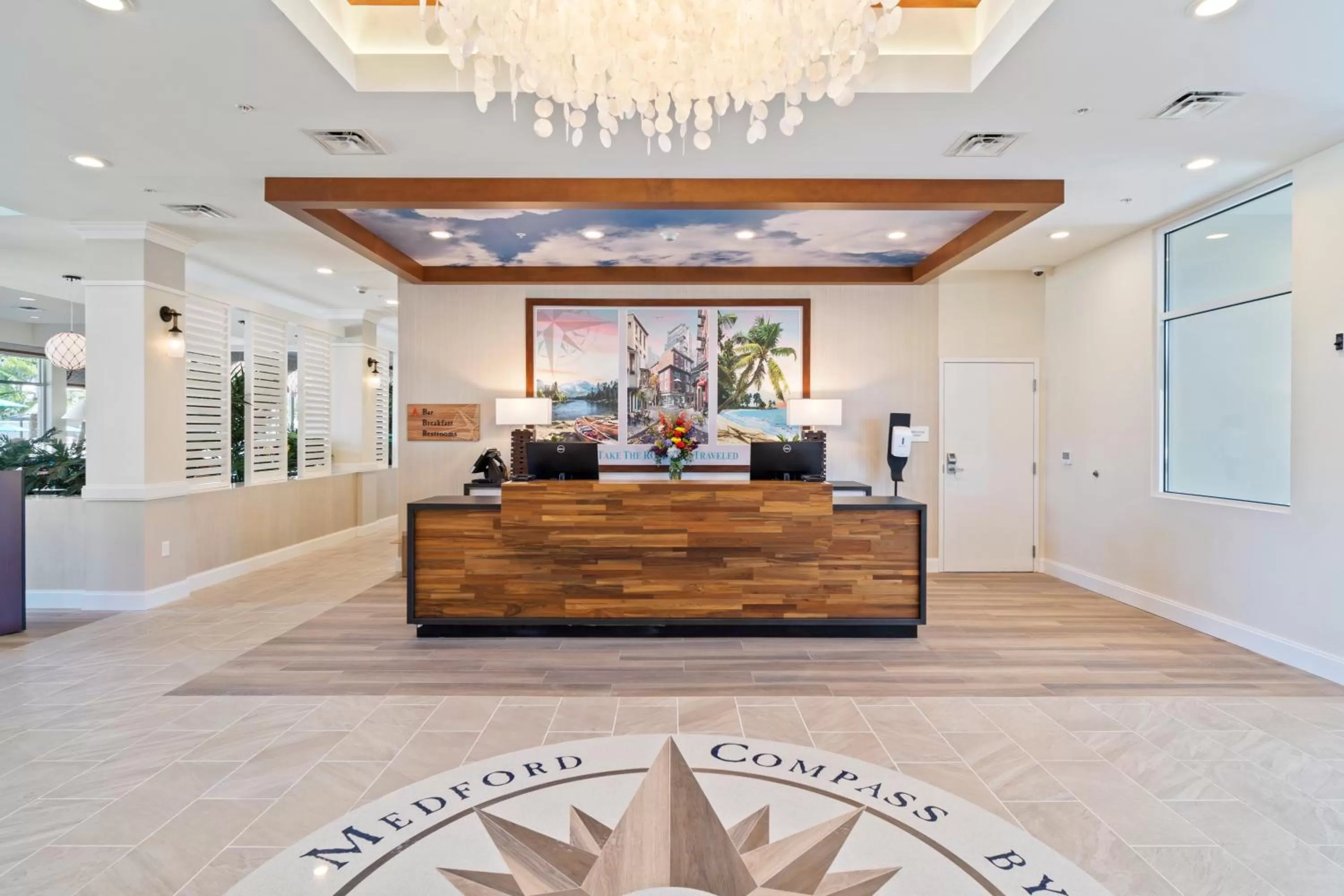 Lobby or reception in Compass by Margaritaville Medford