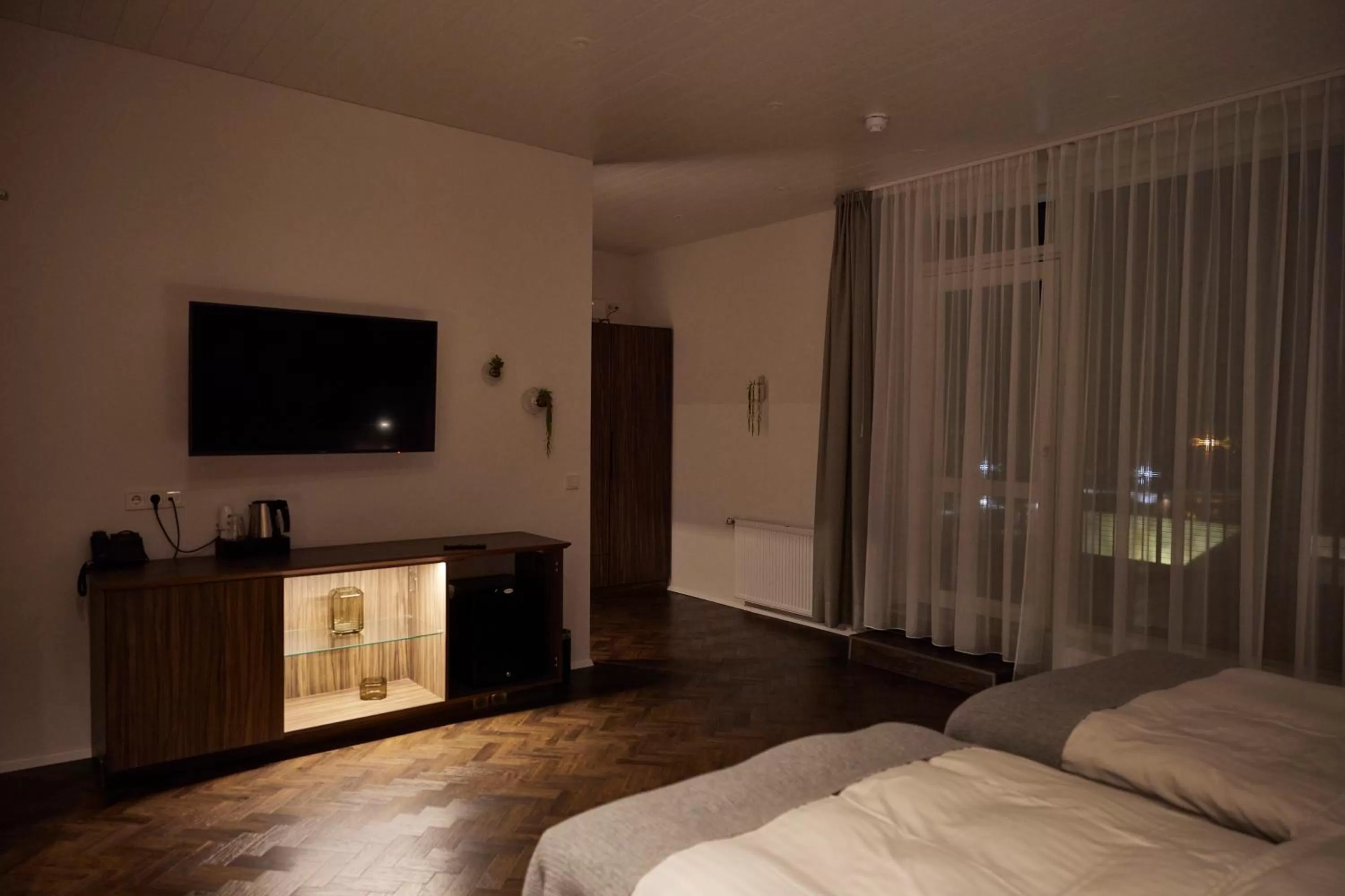 Bed in Hótel Vesturland