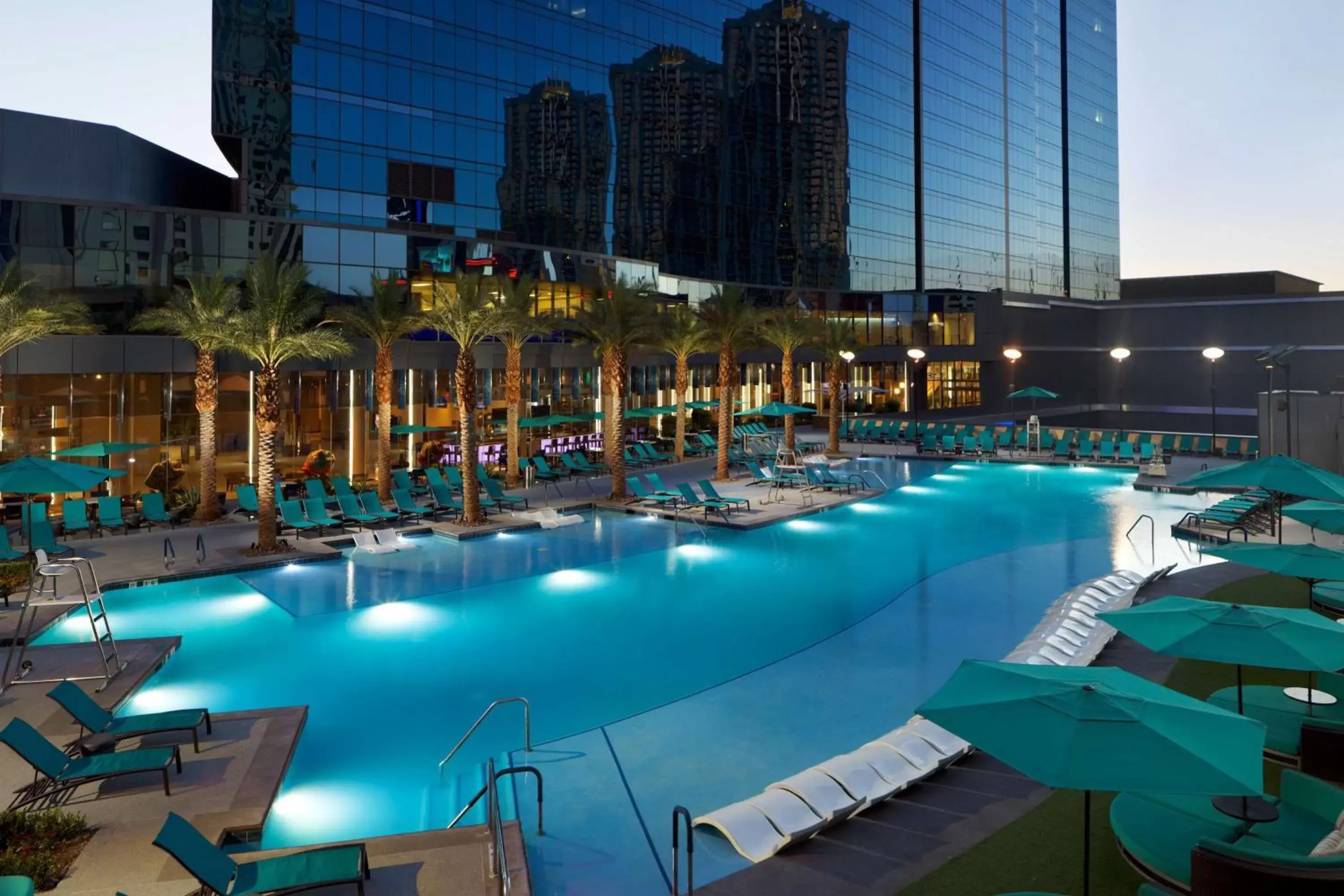Pool view, Swimming Pool in Hilton Grand Vacations Club Elara Center Strip Las Vegas