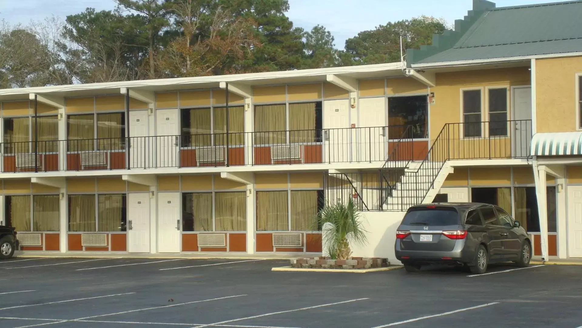 Bird's eye view, Property Building in Best Rest Inn - Jacksonville
