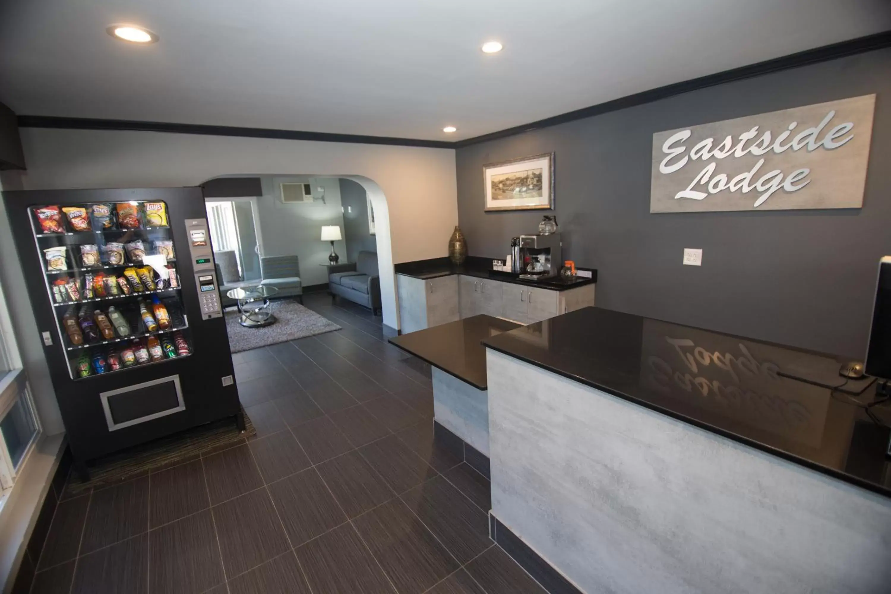 Lobby or reception in Eastside Lodge Lobby or reception in Eastside Lodge