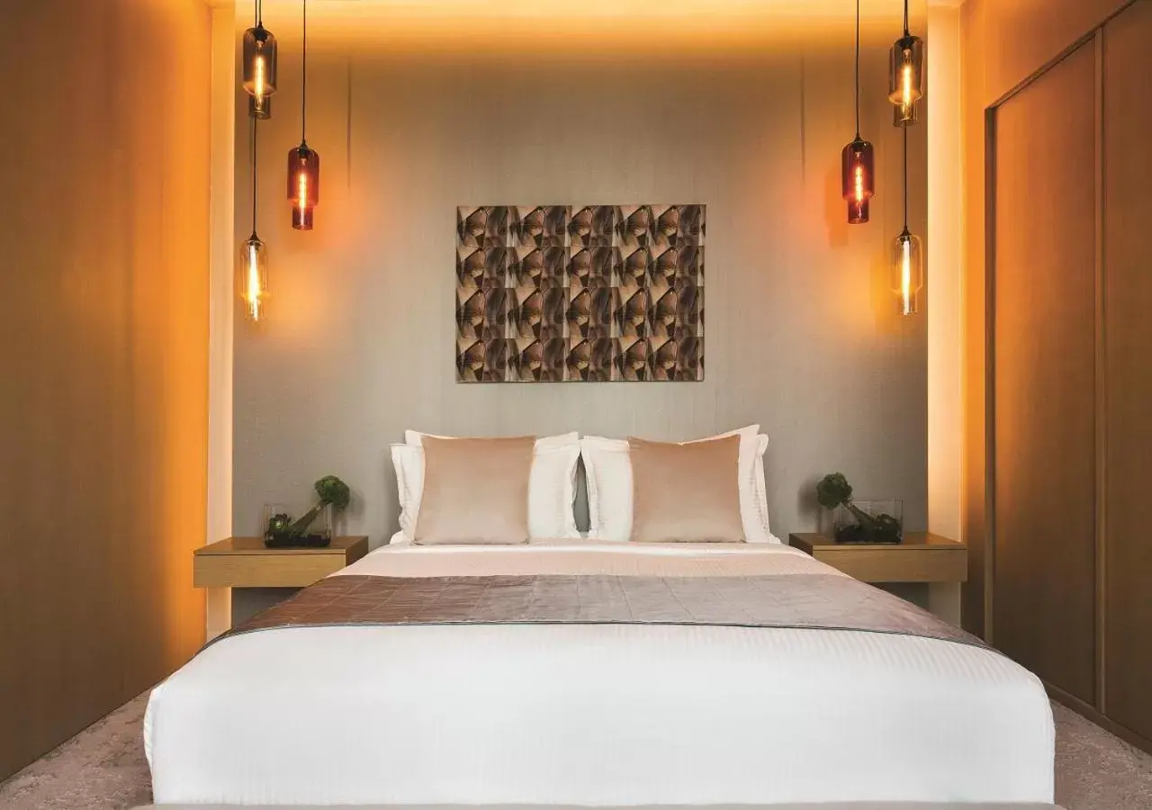 Bed in Rixos Premium Dubai JBR