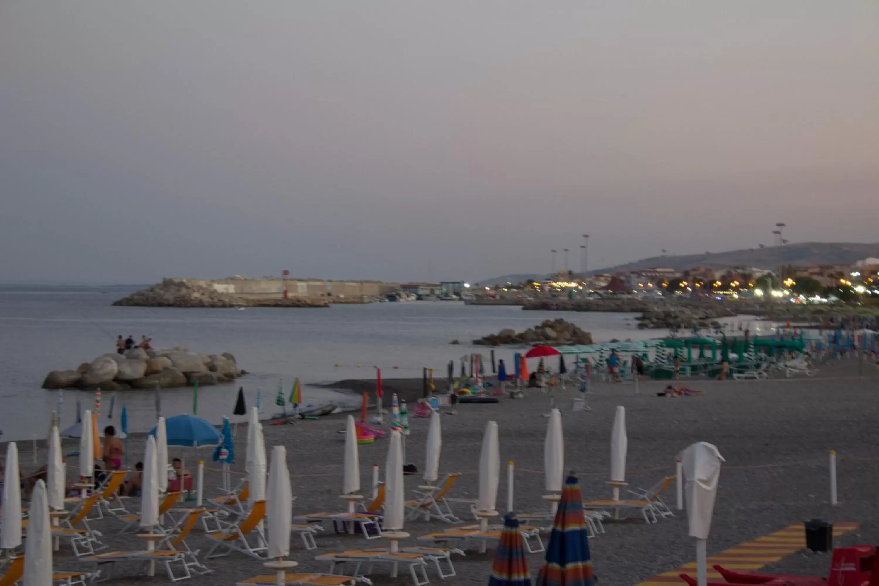 Beach in Hotel Miramare