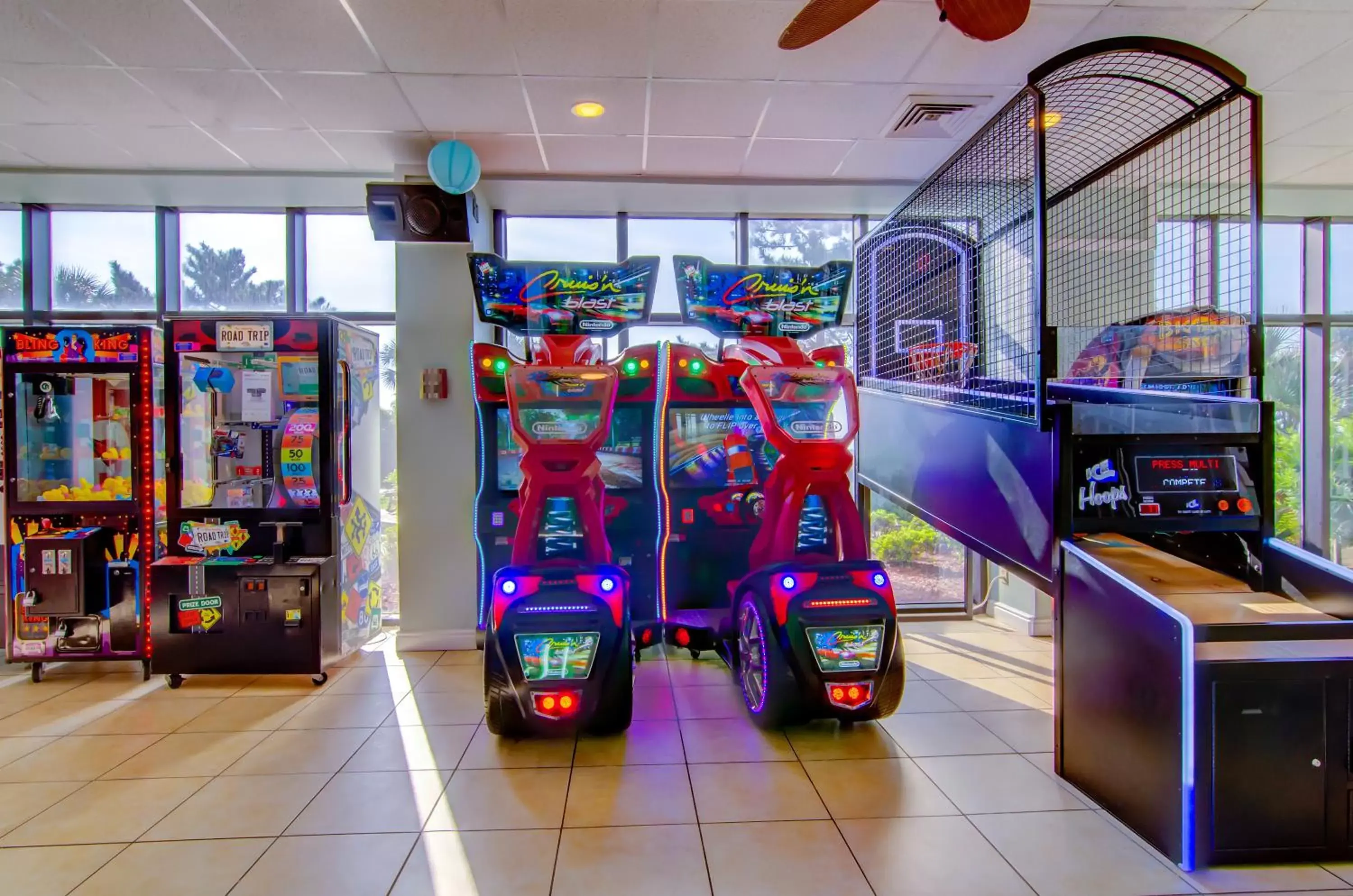 Game Room in Beach Colony Resort