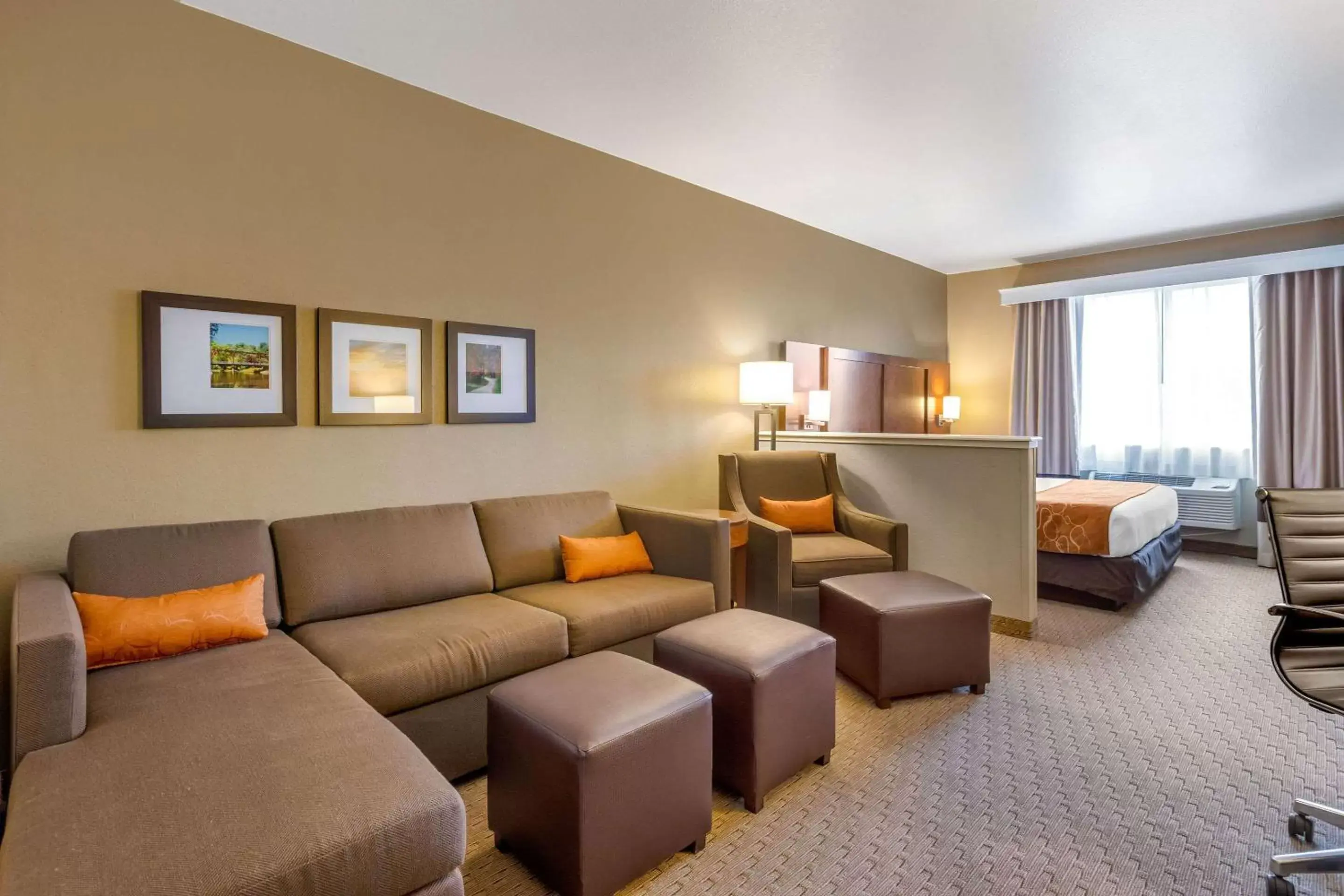 Photo of the whole room, Seating Area in Comfort Suites Burlington