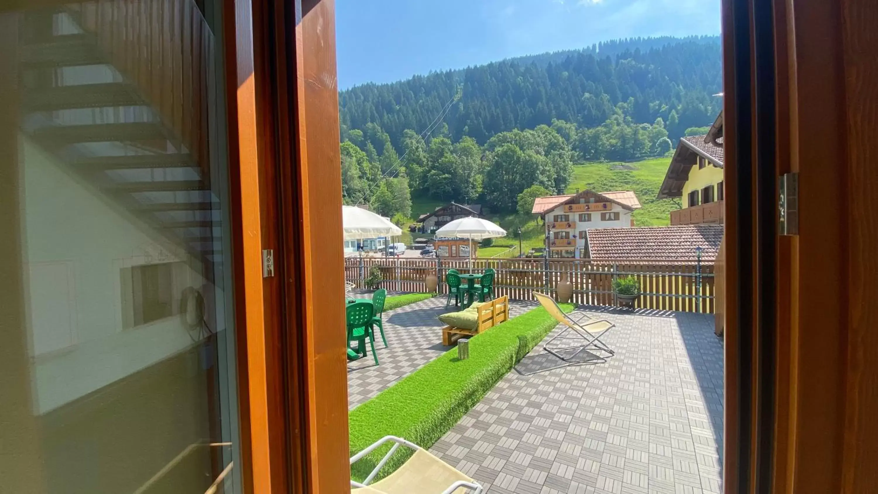 Pool View in Casteluce Hotel Funivie