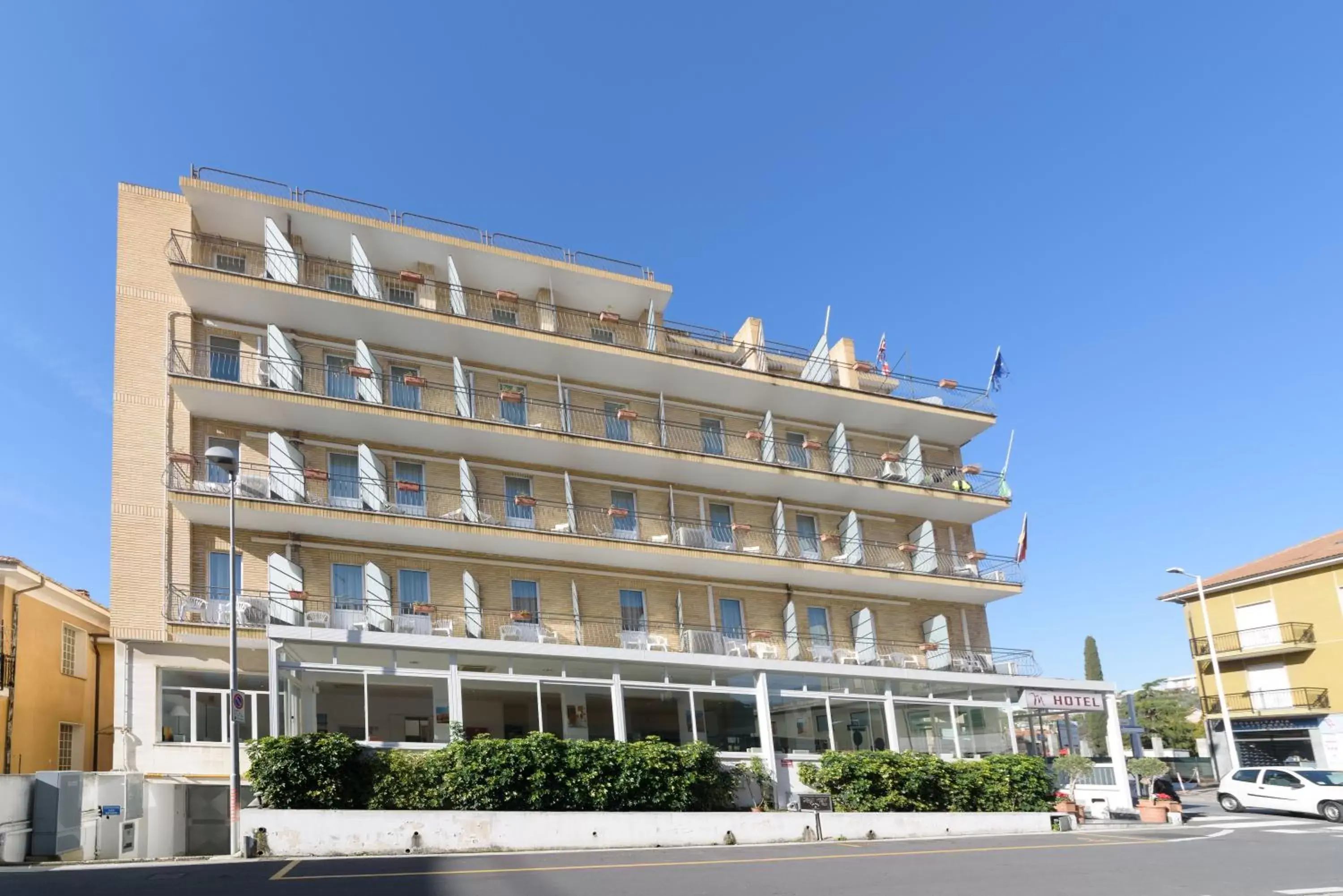 Facade/entrance, Property Building in Hotel Ristorante La Marina Mhotelsgroup