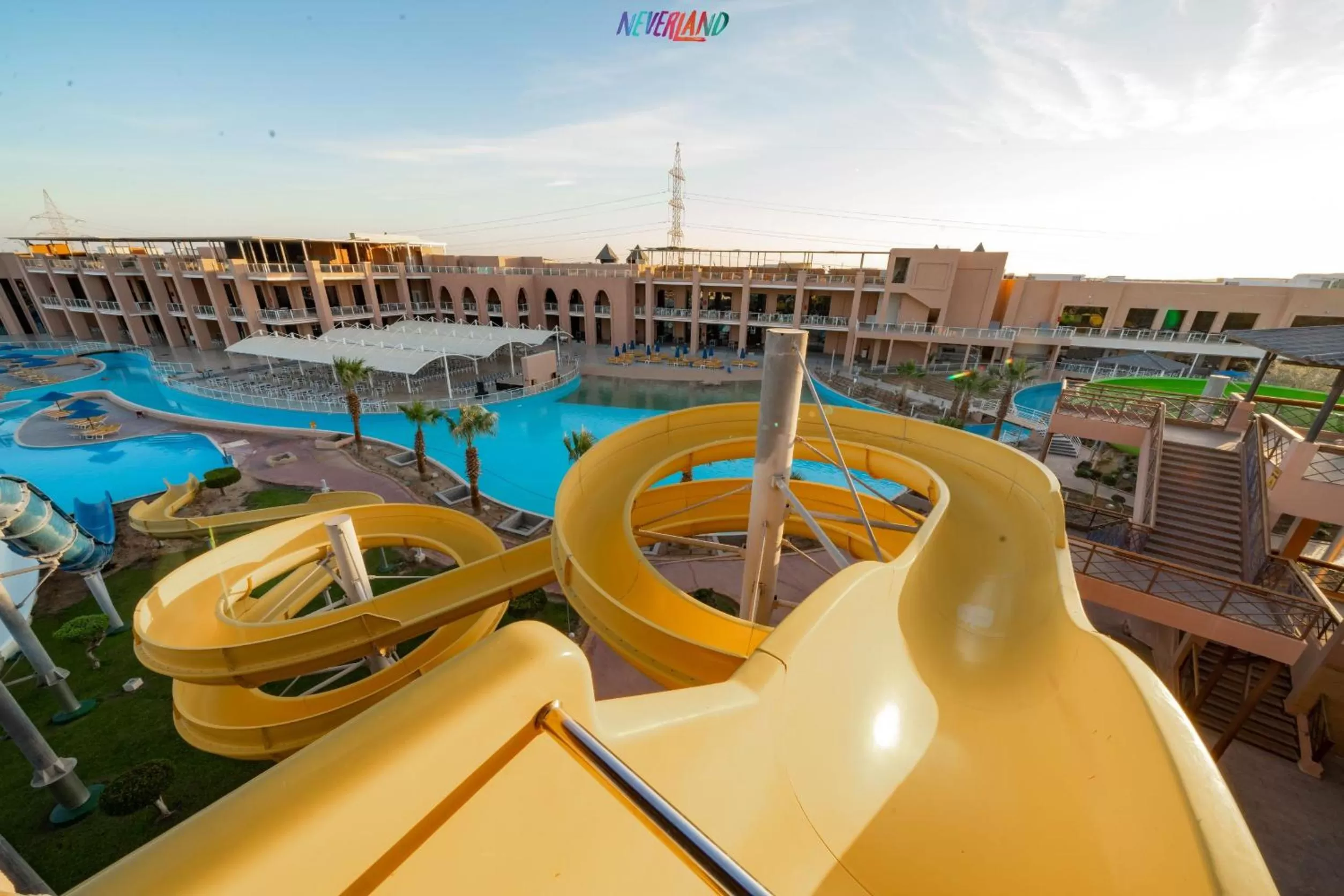 Aqua park in Neverland City Hurghada - Pickalbatros