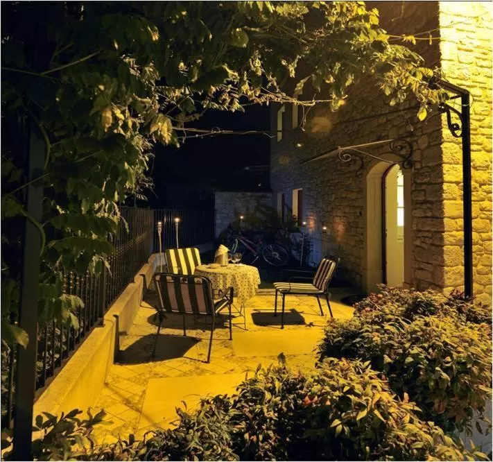 Garden view in B&B Ernestina