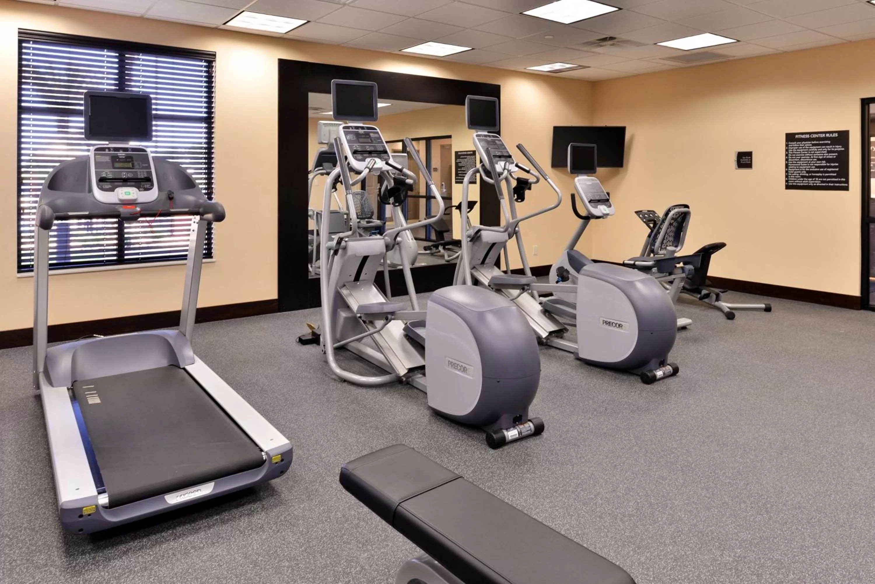 Fitness centre/facilities in Homewood Suites by Hilton Houma