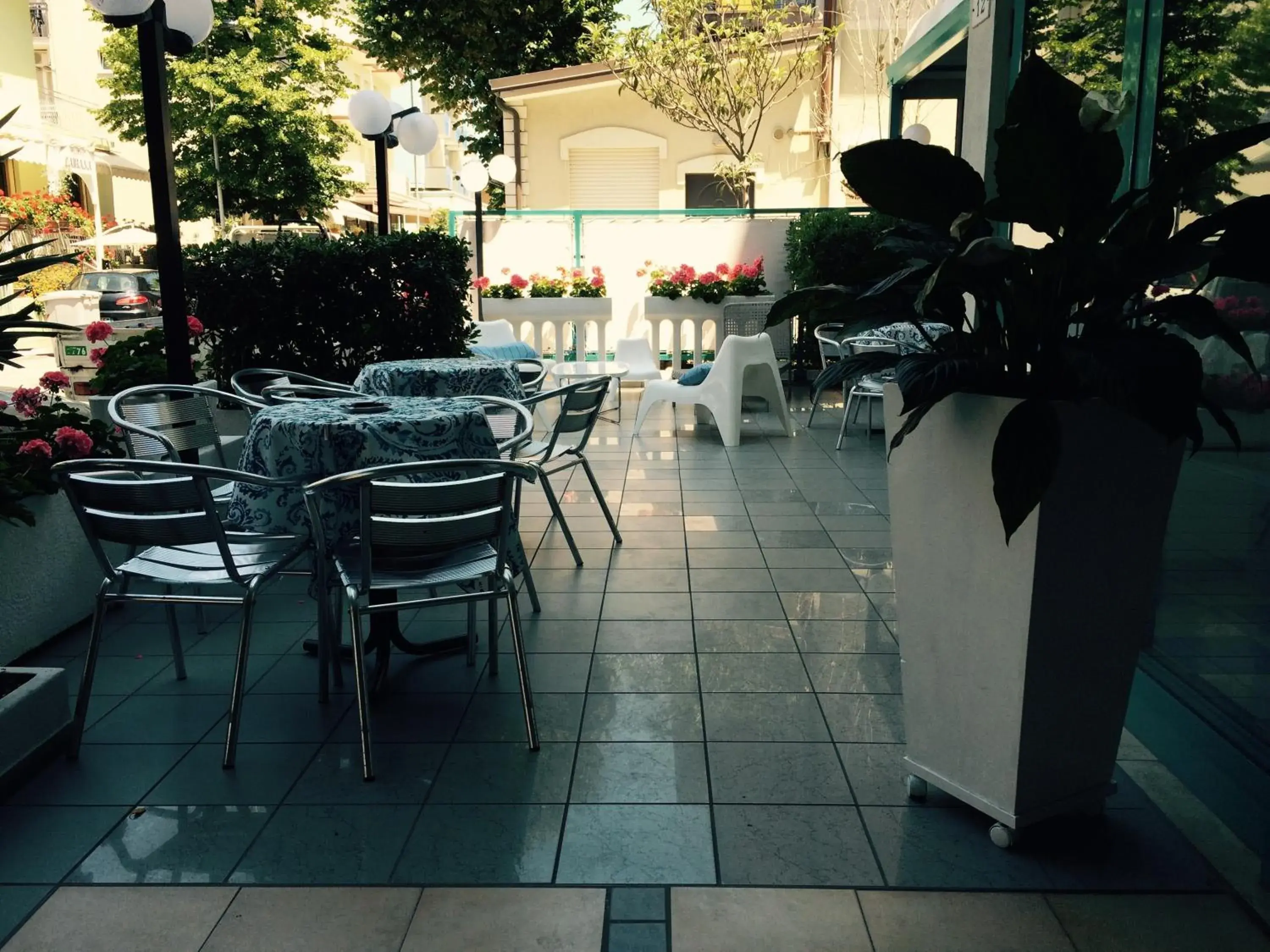 Patio in Hotel Sultano